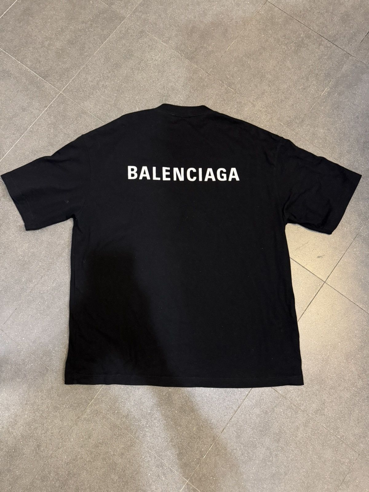 Balenciaga Balenciaga Logo T-Shirt Size US L / EU 52-54 / 3 - 2 Thumbnail