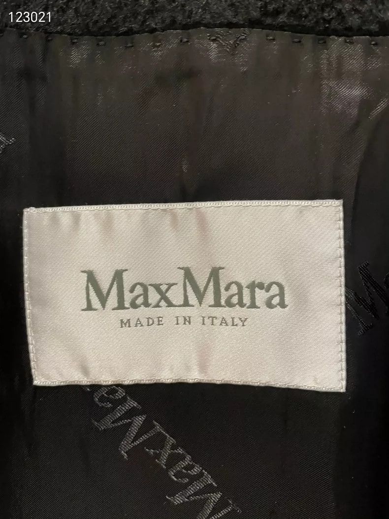 Max Mara Max Mara Black Hooded Coat Classic Size XS / US 0-2 / IT 36-38 - 3 Thumbnail