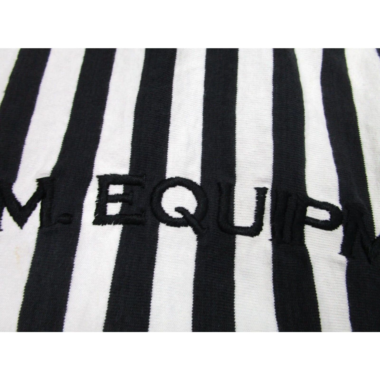 Vintage Beetlejuice 90s Mens XL Vintage Black White Striped Shirt Size US XL / EU 56 / 4 - 5 Thumbnail