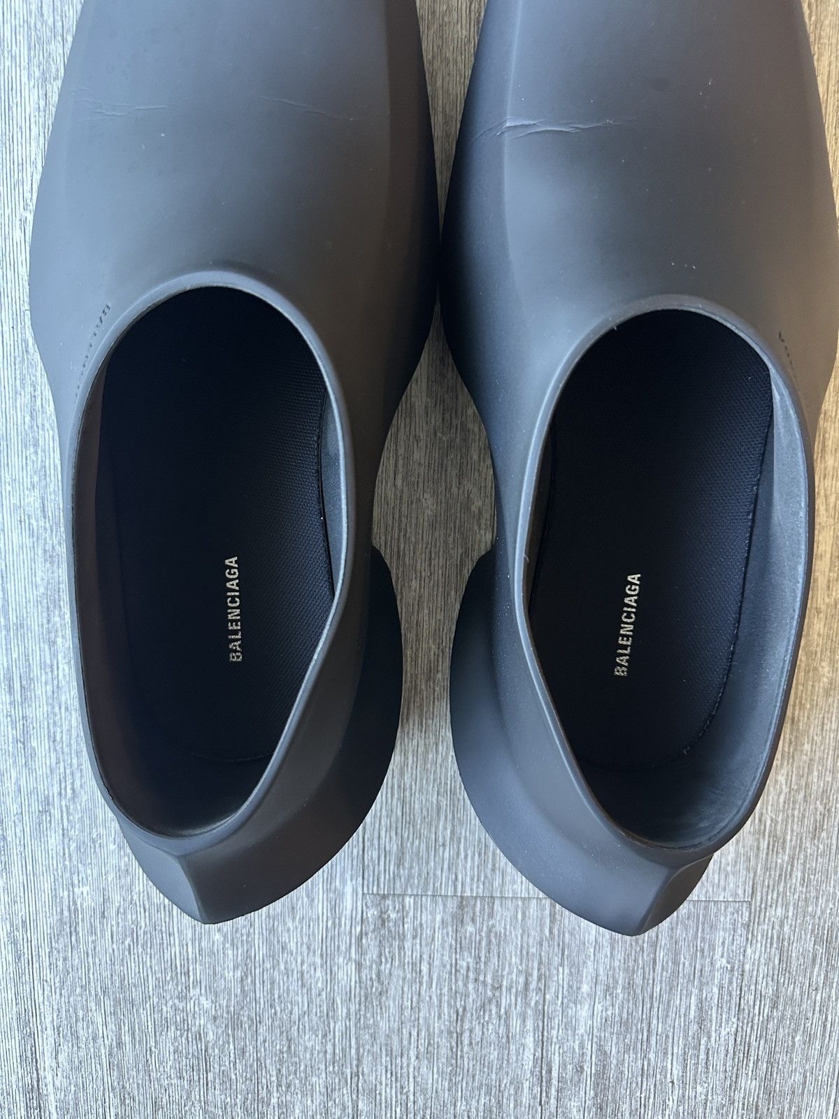 Balenciaga Balenciaga Space Shoe Matte Black Size US 10 / EU 43 - 11 Thumbnail