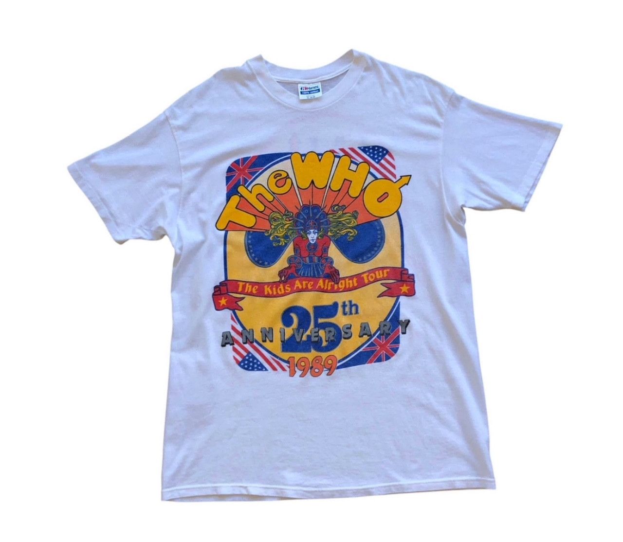 Hanes Vintage The Who 25th Anniversary XL 1989 Size US XL / EU 56 / 4 - 1 Thumbnail