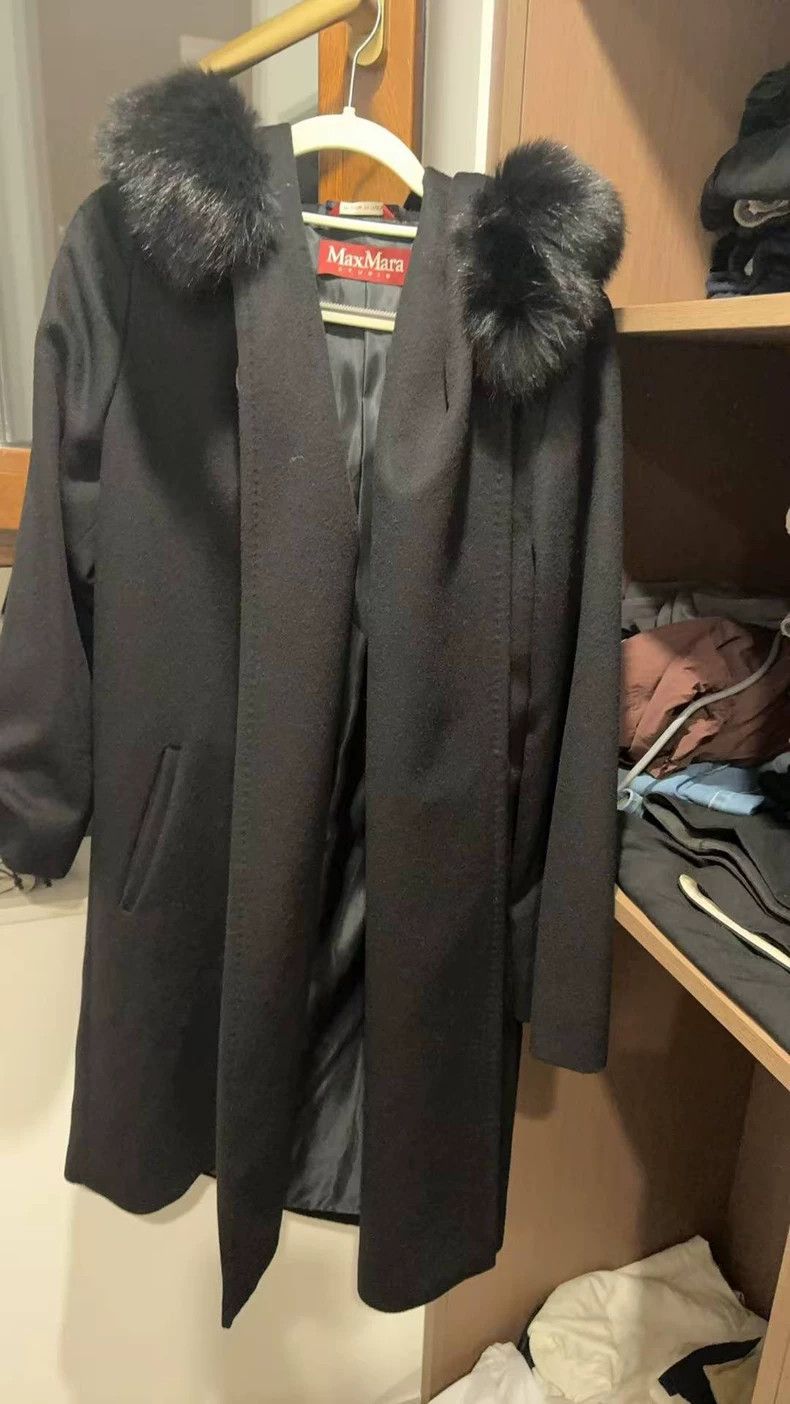 Max Mara Max Mara Coat Size L / US 10 / IT 46 - 3 Thumbnail