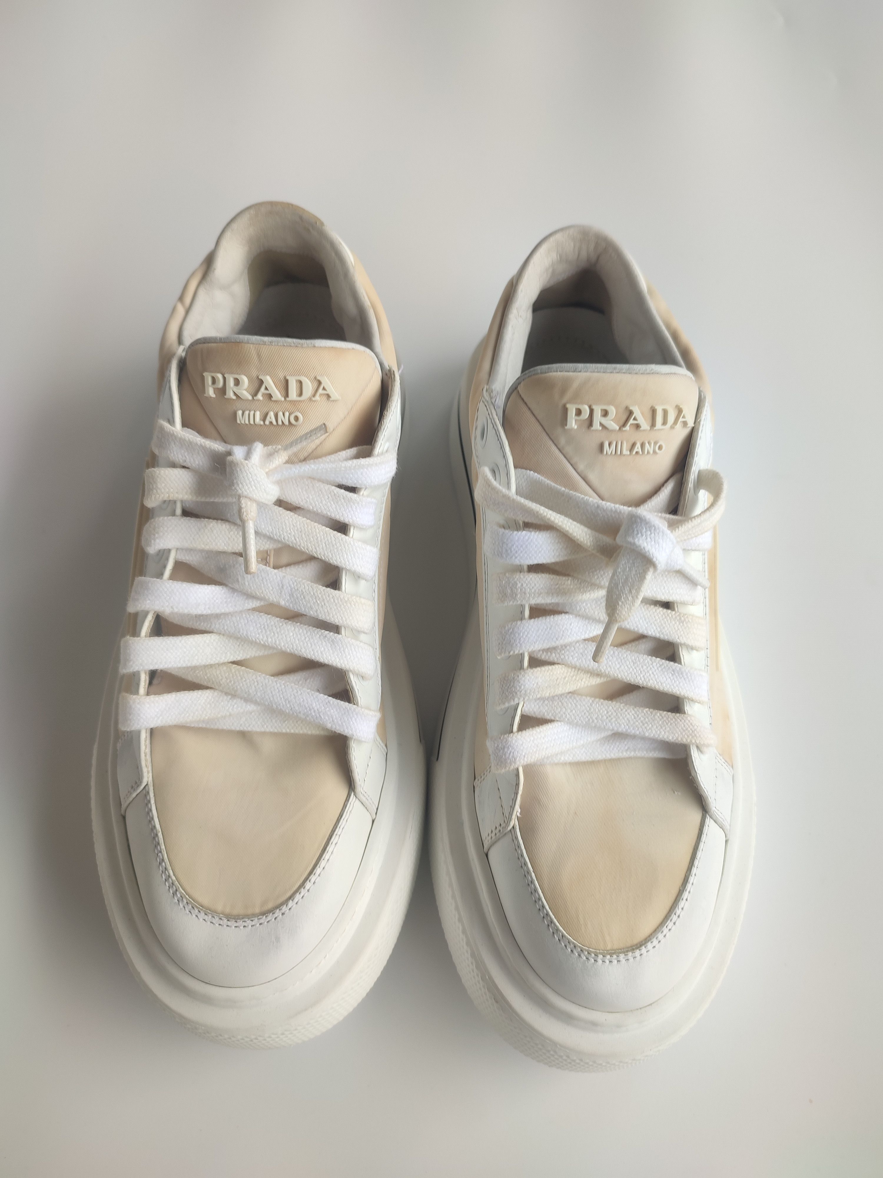 Prada PRADA RE- NYLON LOGO SNEAKER Size US 8.5 / IT 38.5 - 1 Thumbnail