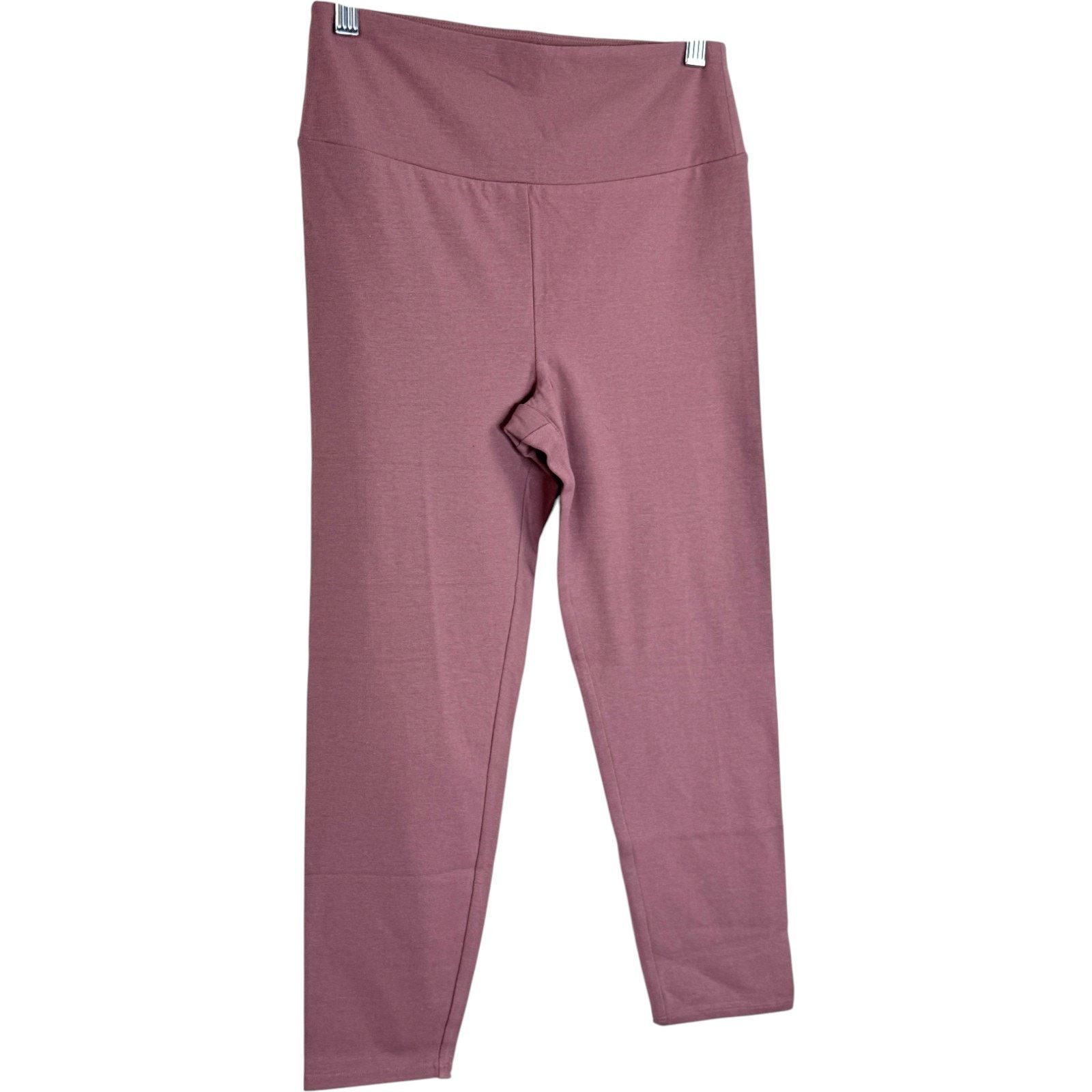 Other zuda Regular Basic Redefined Crop Legging Burgundy Rose XS Size 24" / US 00 / IT 34 - 6 Thumbnail