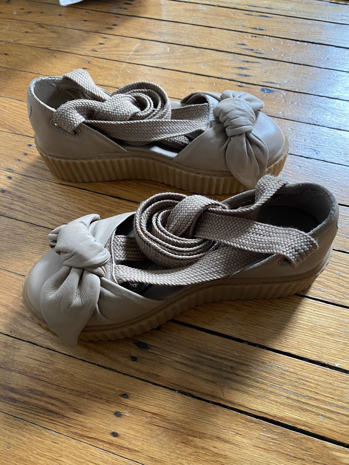 Fenty x Puma Ballet Lace Up Platform Sneaker