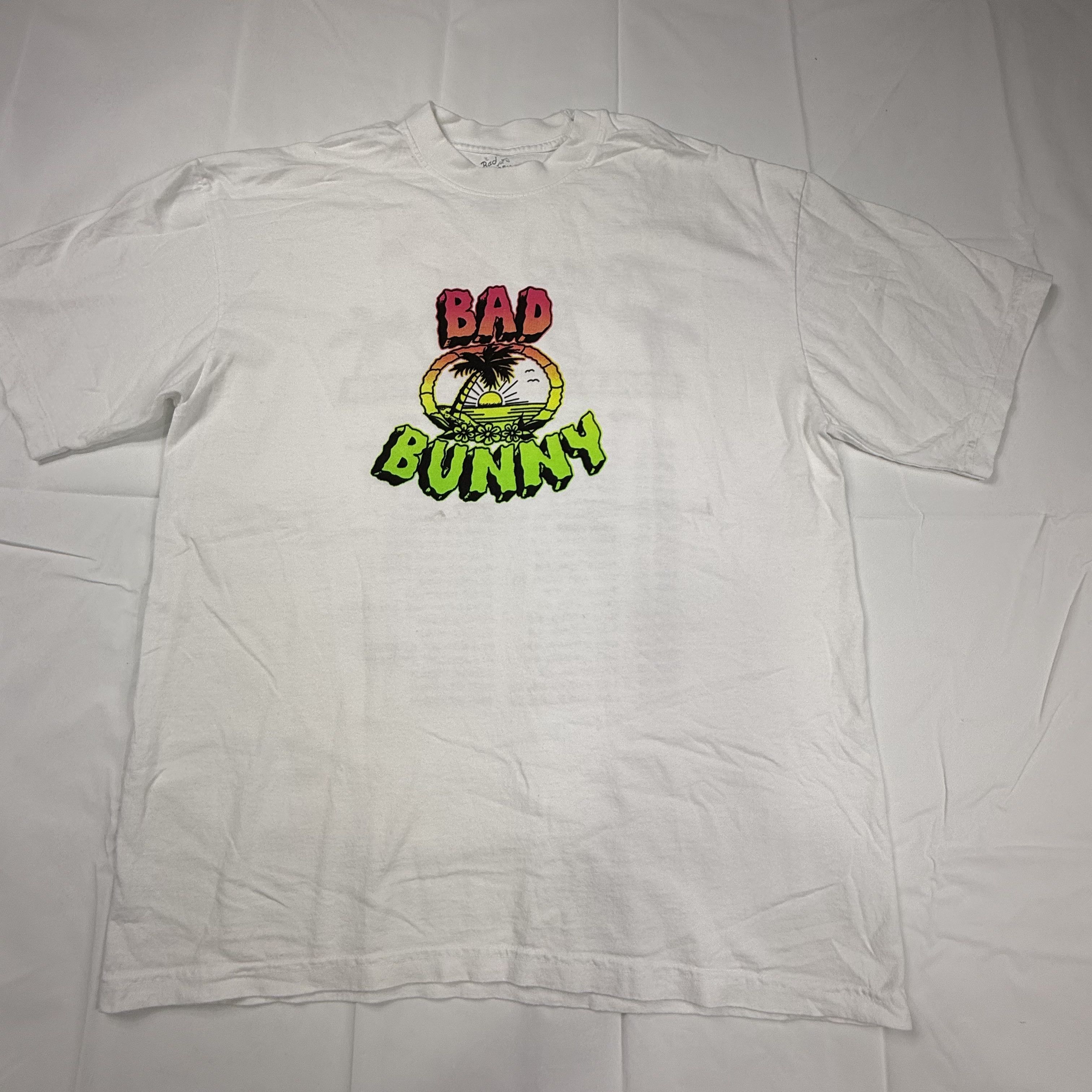 Other Bad Bunny Worlds Hottest Tour 2022 Concert T-Shirt Size US L / EU 52-54 / 3 - 1 Thumbnail