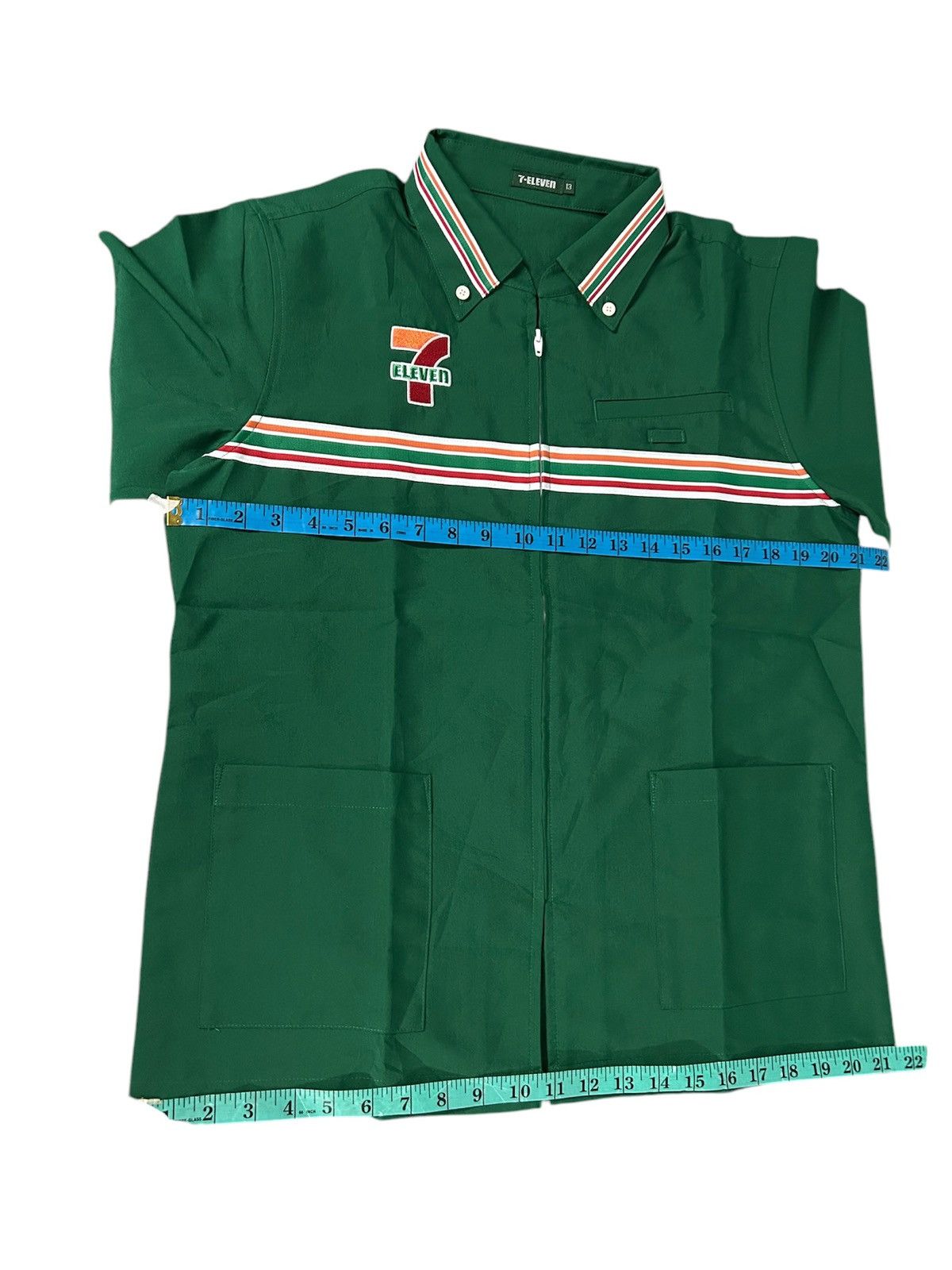Uniform Wares × Vintage 🔥LAST DROP🔥 7 ELEVEN JAPAN STORE STAFF UNIFORM WORK JACKET Size L / US 10 / IT 46 - 12 Thumbnail