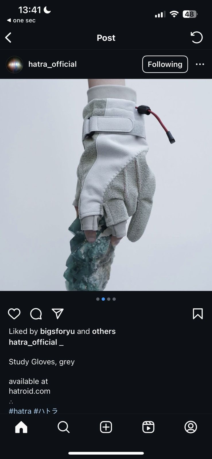 Japanese Brand Hatroid/hatra study gloves Size ONE SIZE - 1 Thumbnail