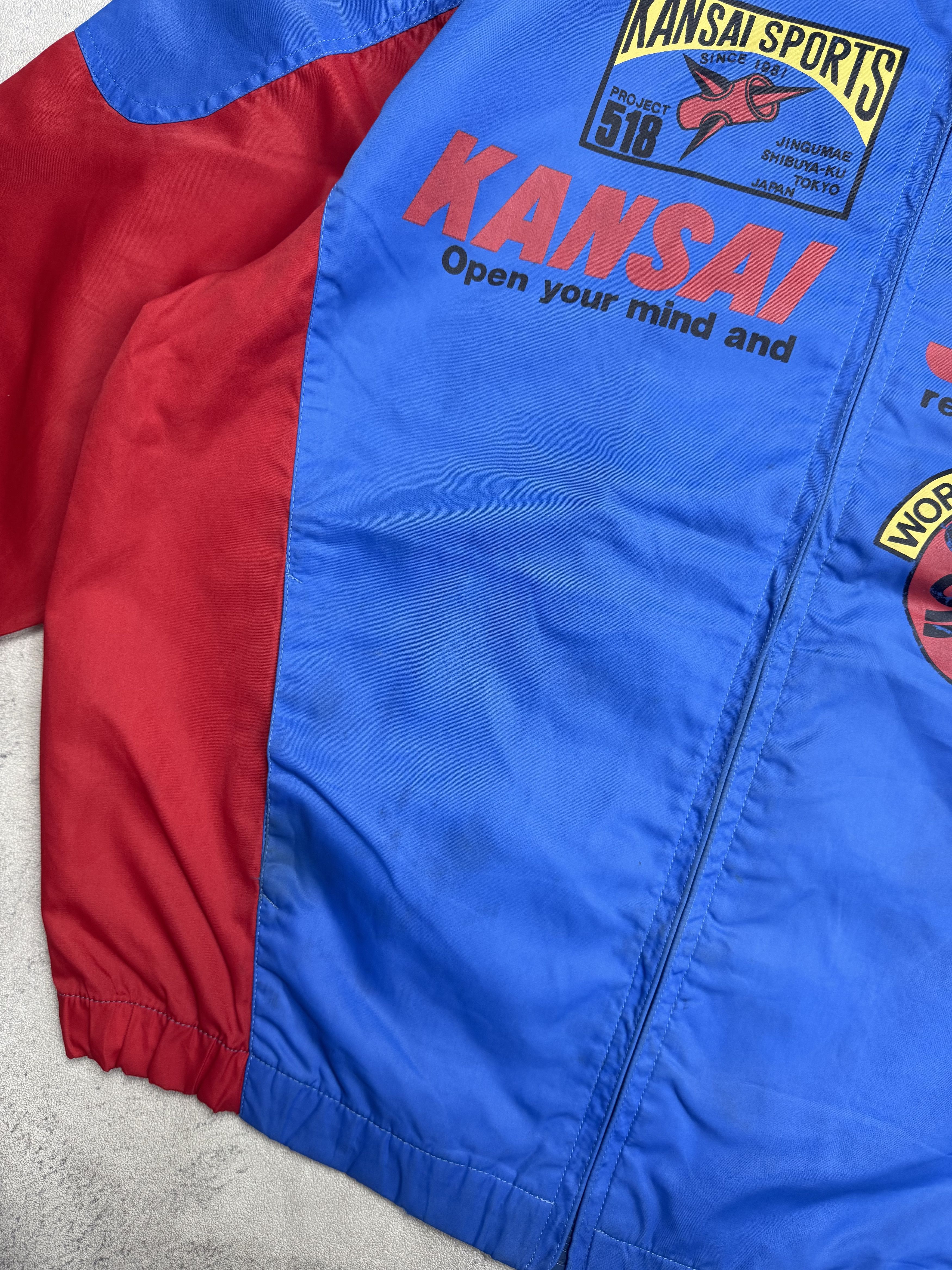 Kansai Yamamoto Vintage 90s Kansai Yamamoto Sports Jacket Size US M / EU 48-50 / 2 - 4 Thumbnail