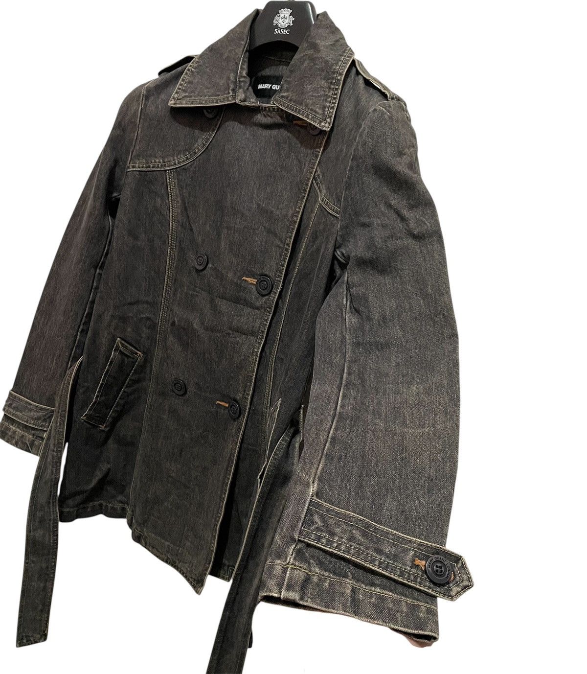 Other MARY QUANT DENIM SHORT TRENCH COAT Size M / US 6-8 / IT 42-44 - 6 Thumbnail