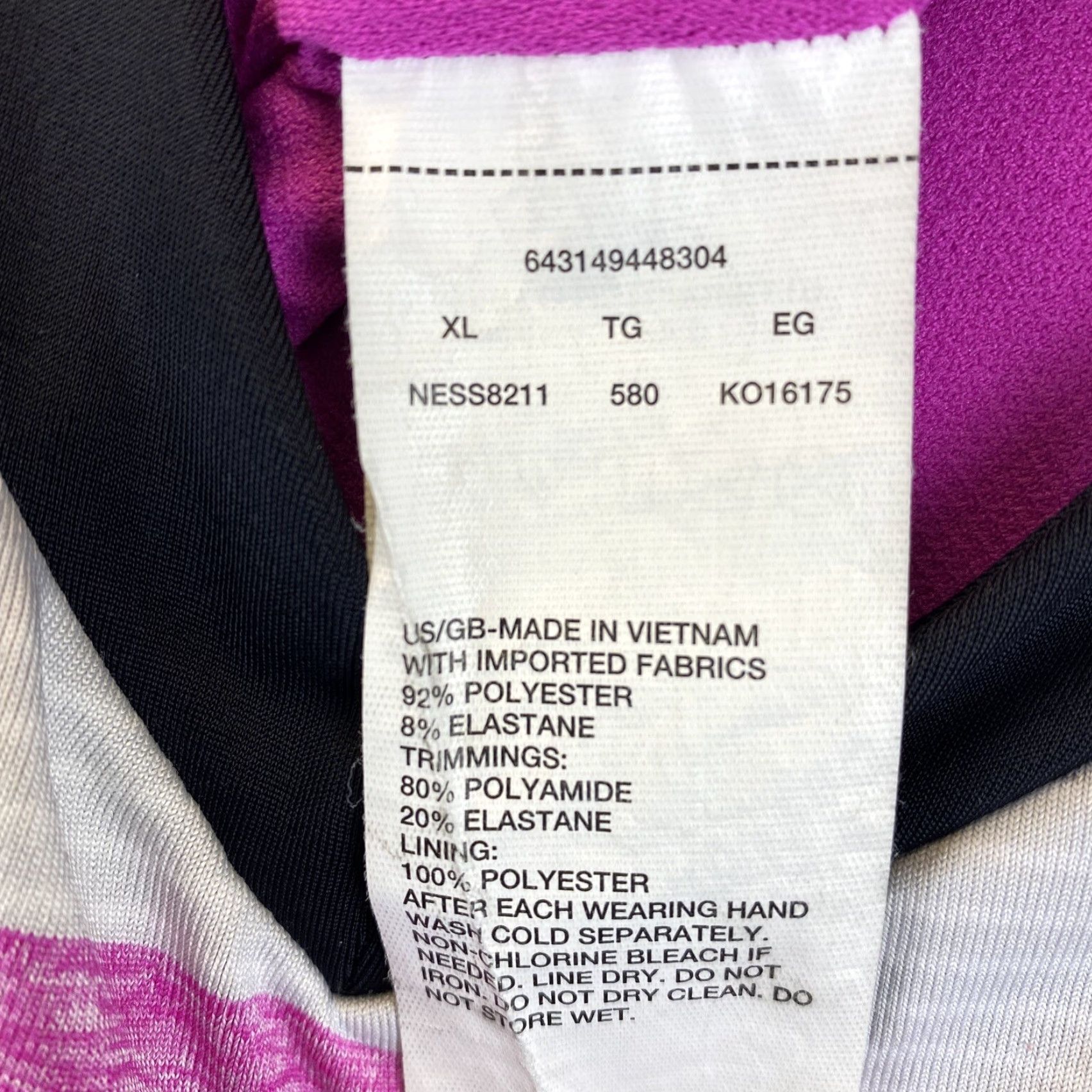 Nike Women's Nike Dri-Fit Tank Top Racer Back XL Purple Gray 51-25 Size XL / US 12-14 / IT 48-50 - 4 Thumbnail