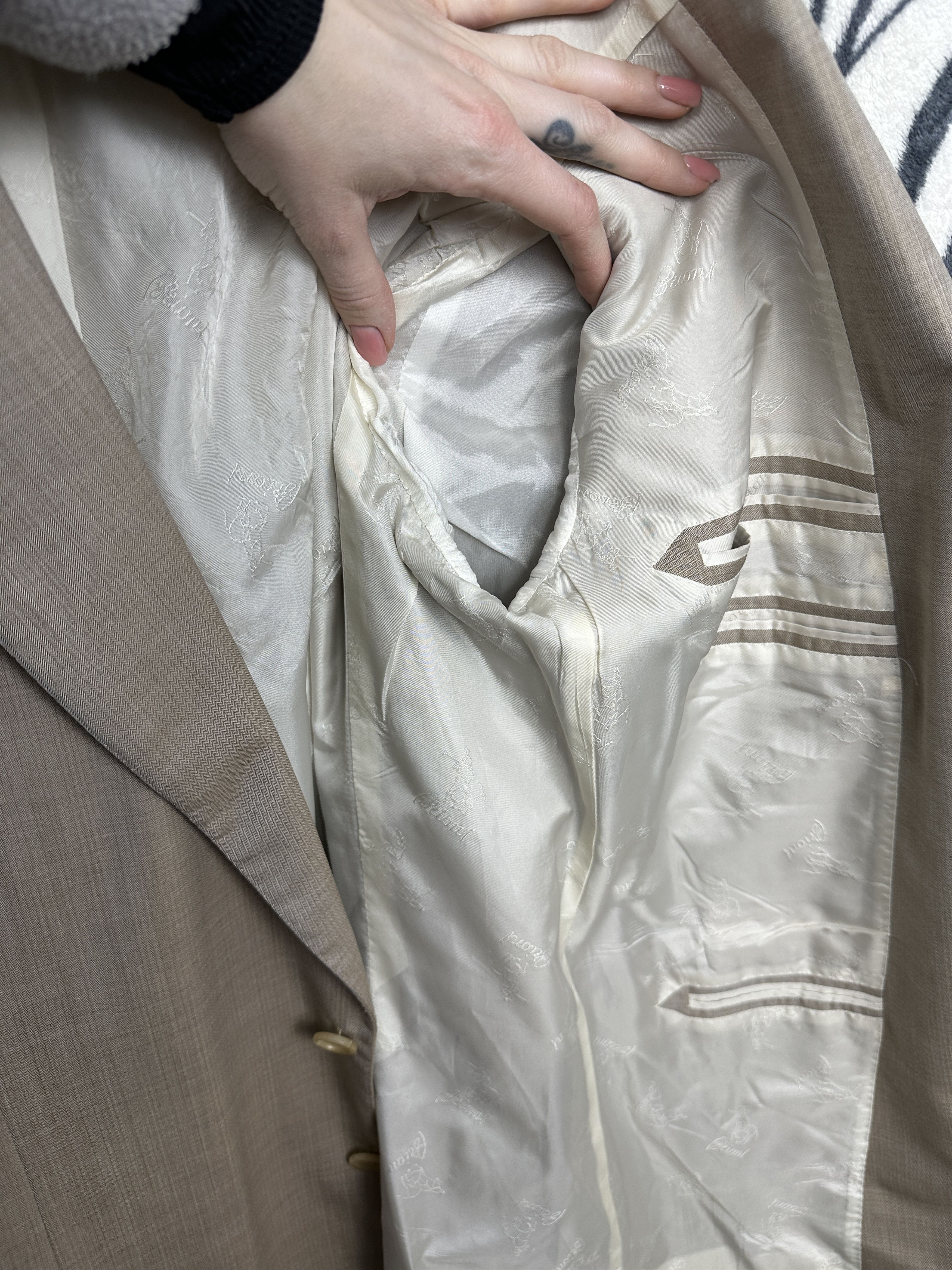 Brioni Brioni Mens Wool Blazer Jacket Size 46L - 8 Thumbnail