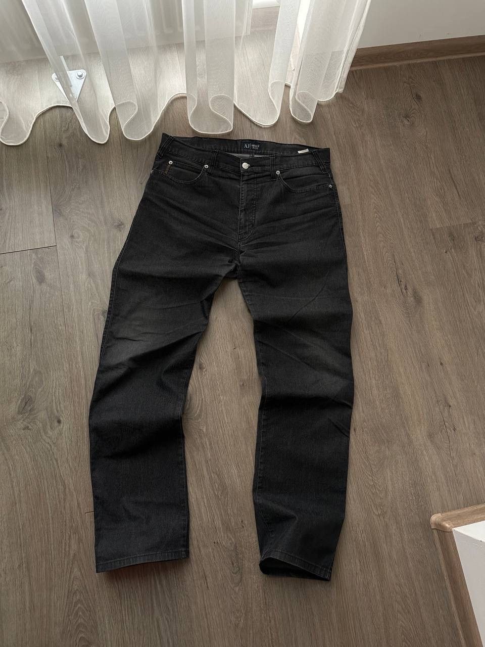 Armani × Vintage Vintage Armani Jens Gray Faded Big Tab Pants Size US 36 / EU 52 - 18 Thumbnail