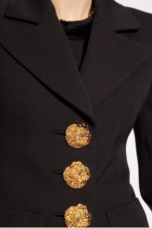 Saint Laurent Paris o1bcso1str1124 Single Breasted Jacket in Black Size M / US 6-8 / IT 42-44 - 5 Thumbnail