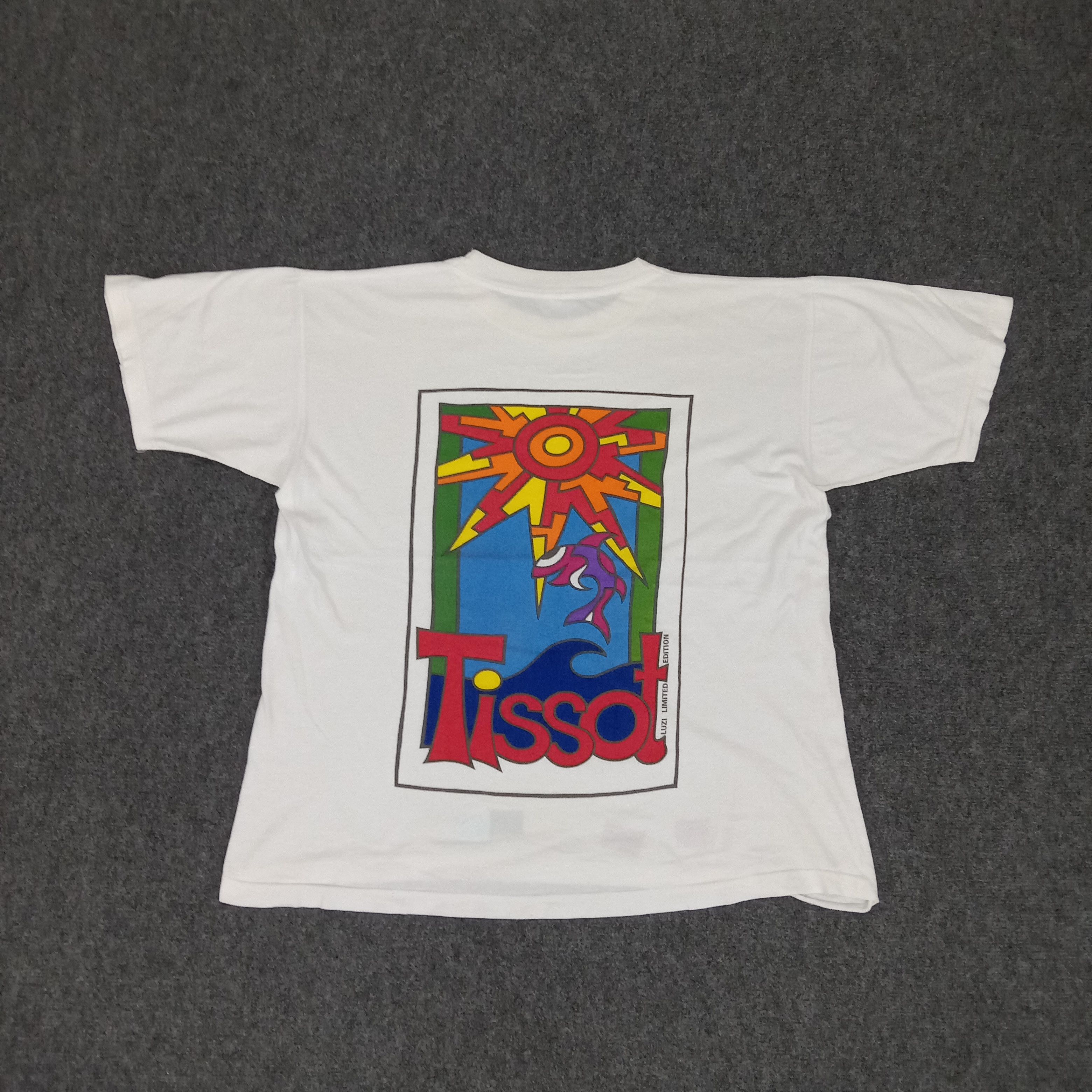 Tissot × Vintage Tissot Swiss Watch Brand Promo Tshirt Size US M / EU 48-50 / 2 - 1 Thumbnail