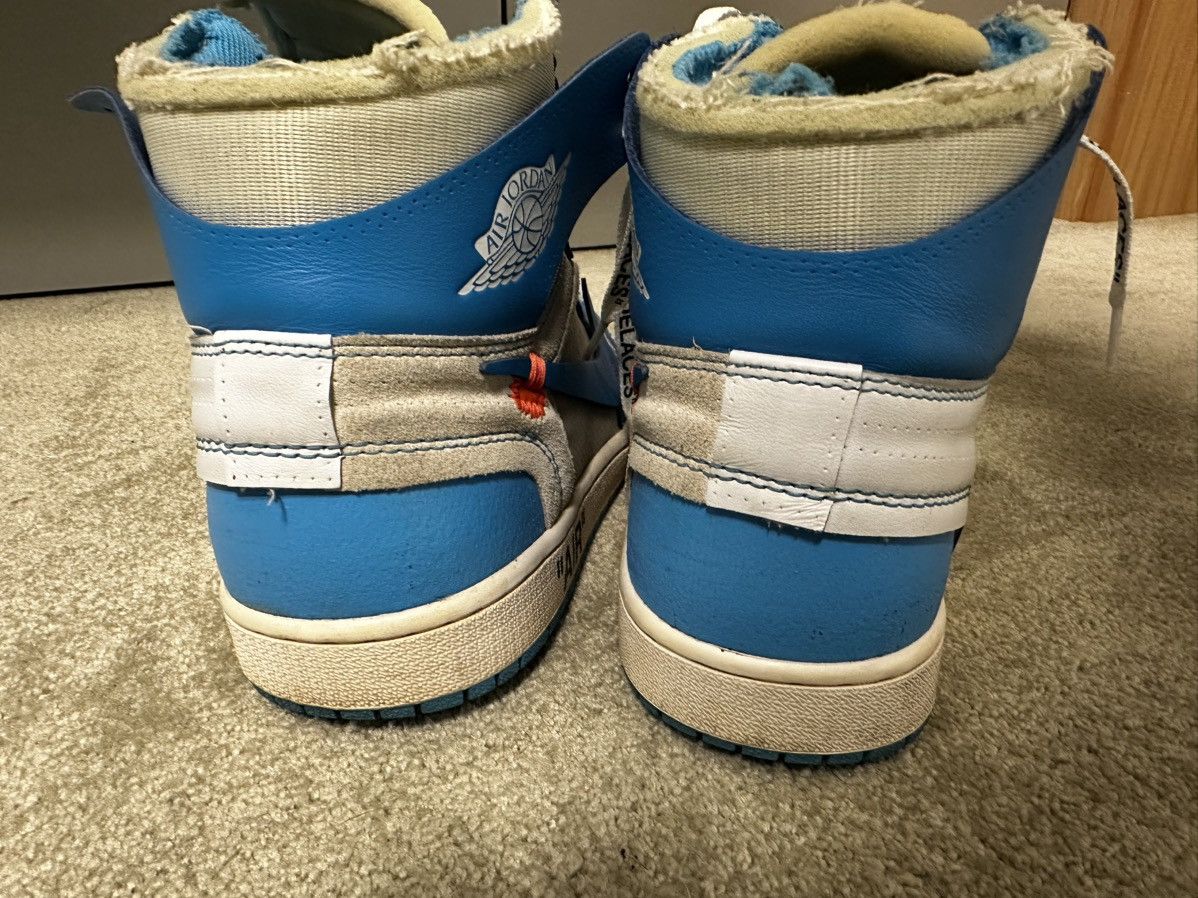 Nike × Off-White UNC Jordan 1 x Off-White Size US 11 / EU 44 - 8 Thumbnail