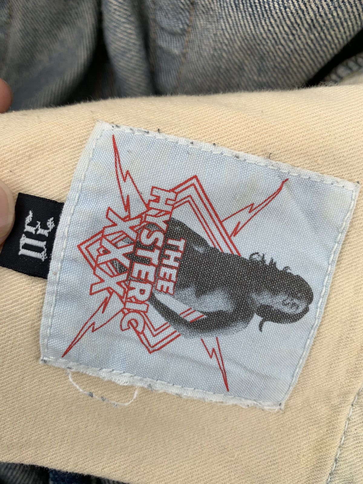 Kapital HYSTERIC GLAMOUR LED ZEPPELIN FLARE SELVEDGE DISTRESSEDDENIM Size US 32 / EU 48 - 25 Thumbnail
