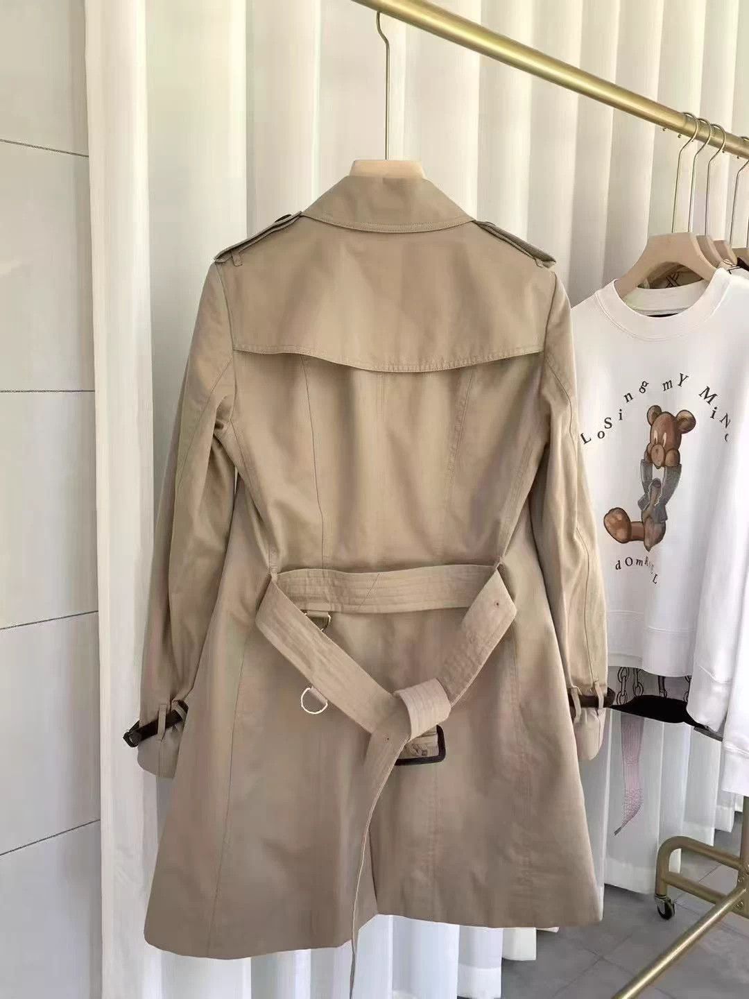 Burberry Burberry Lapel Trench Coat UK8 Size S / US 4 / IT 40 - 7 Thumbnail