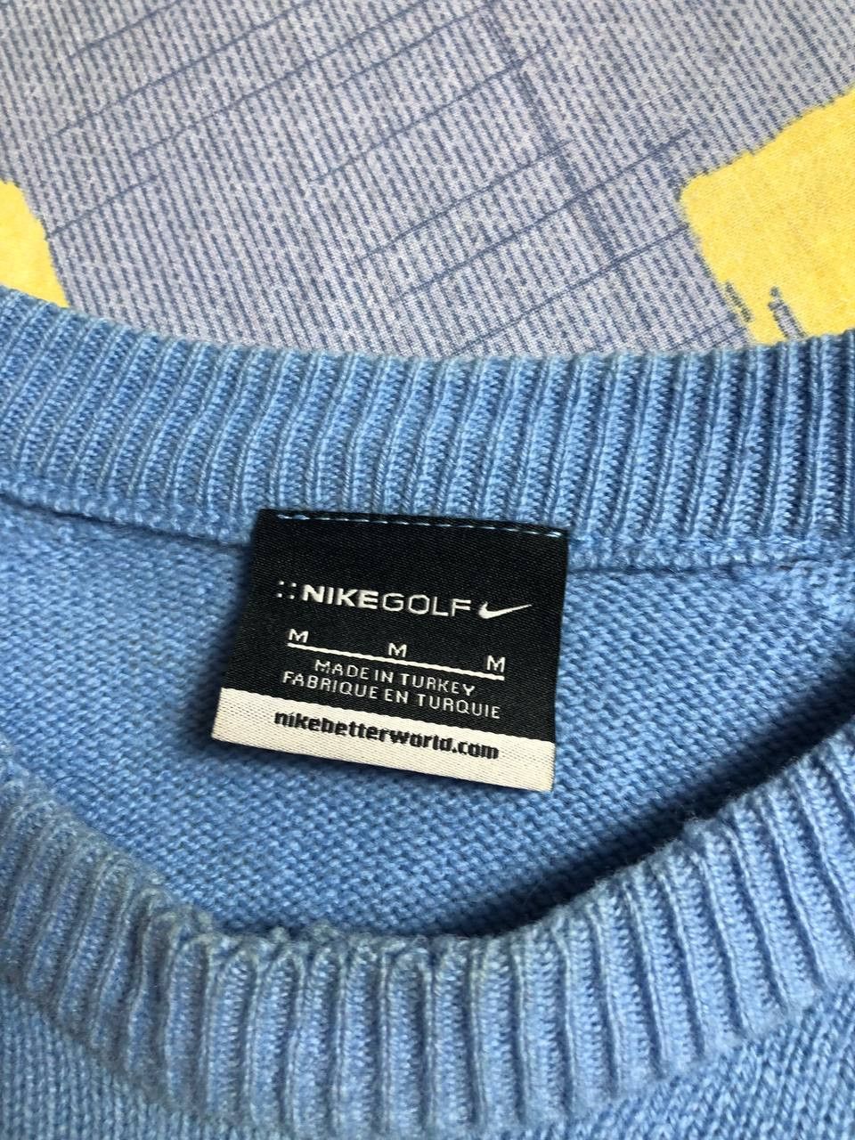 Nike × Vintage Sweatshirt Nike Vintage Big Central Logo 90s Outdoor Style Size US M / EU 48-50 / 2 - 3 Thumbnail