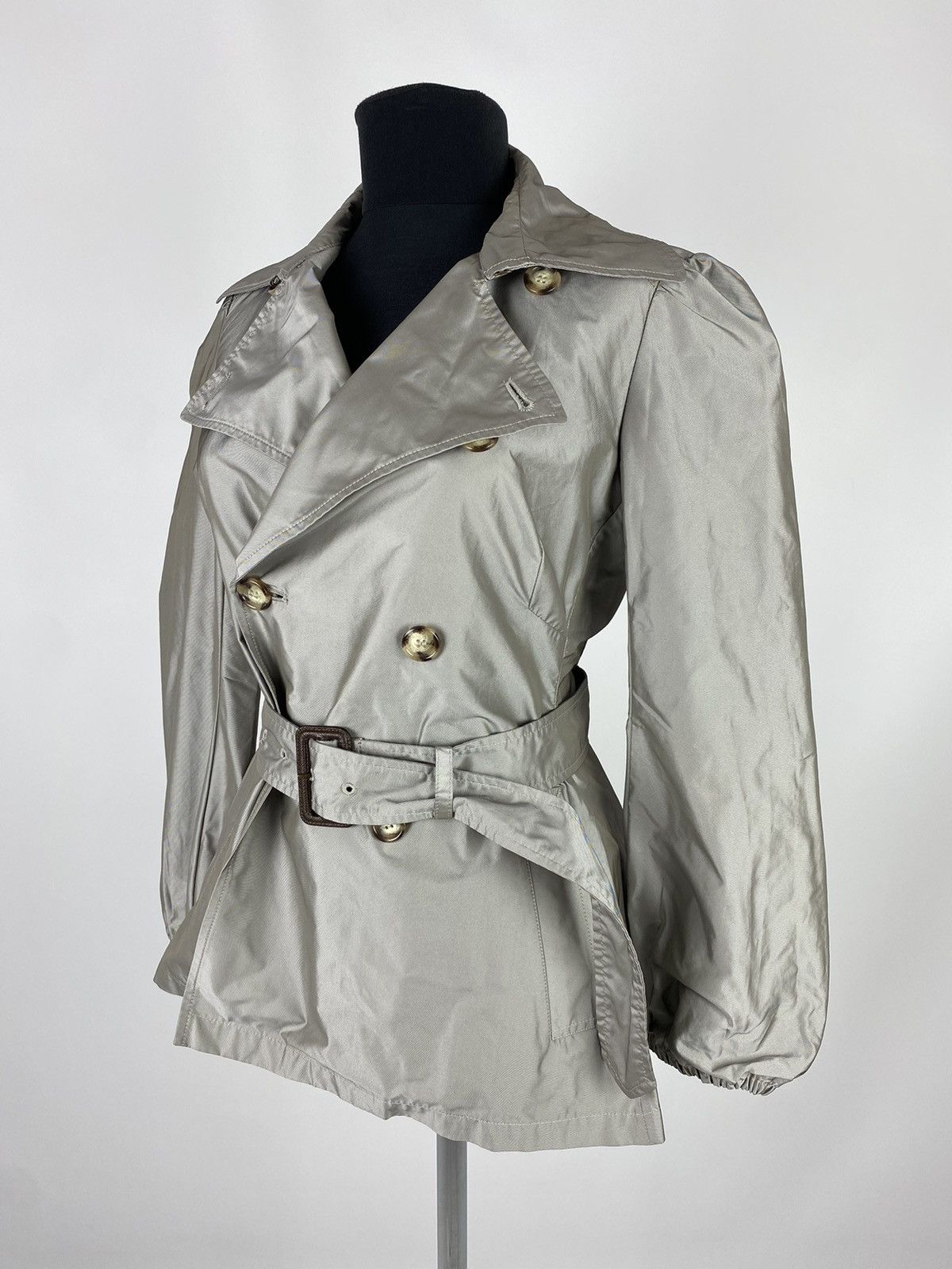 Prada F/W 2010 Prada Milano Double Breasted Lightweight Short Coat Size S / US 4 / IT 40 - 1 Thumbnail