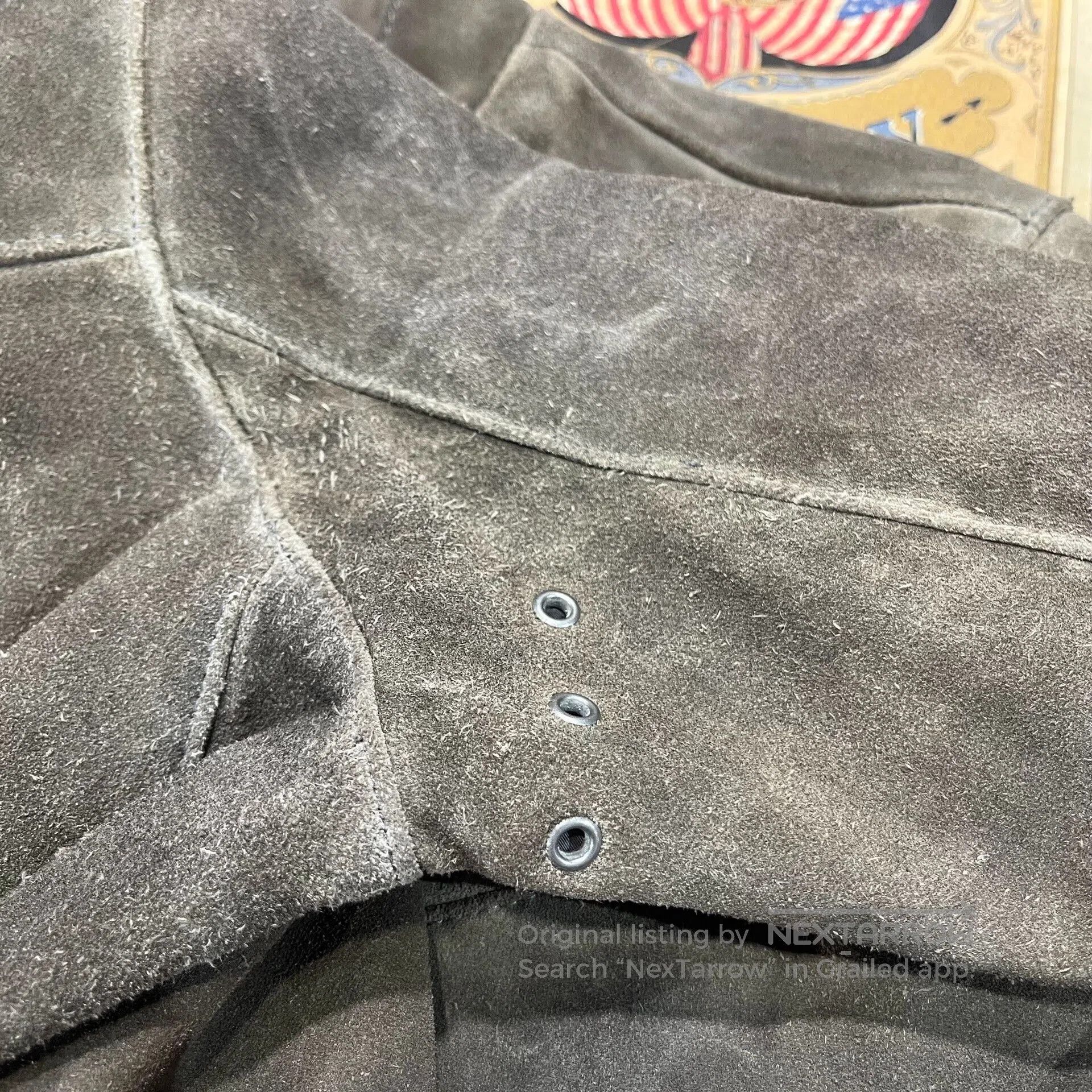 RRL Ralph Lauren vintage ralph lauren brown leather jacket. Size US XS / EU 42 / 0 - 9 Thumbnail
