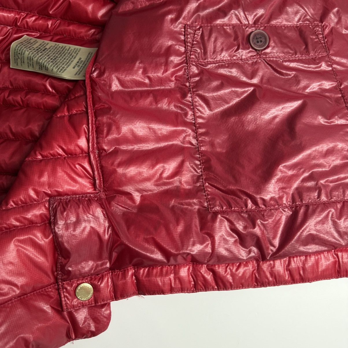 Burberry Burberry Brit Men’s Gilet Down Puffer Vest Size L Red Size US L / EU 52-54 / 3 - 14 Thumbnail