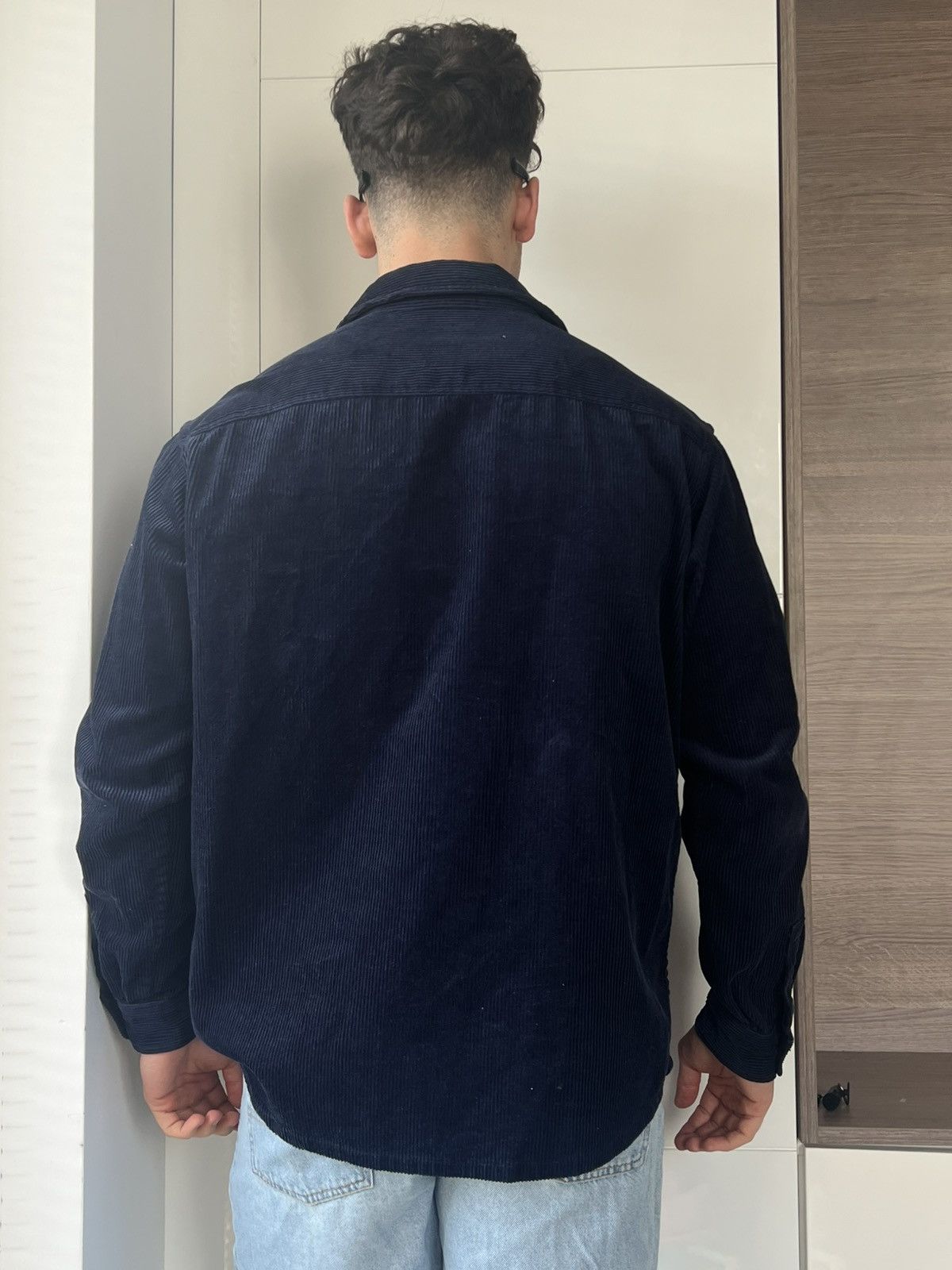 Japanese Brand × Uniqlo ‼️Uniqlo Avant Garde Welur Cotton Streetwear Flannel Coat‼️ Size US M / EU 48-50 / 2 - 11 Thumbnail