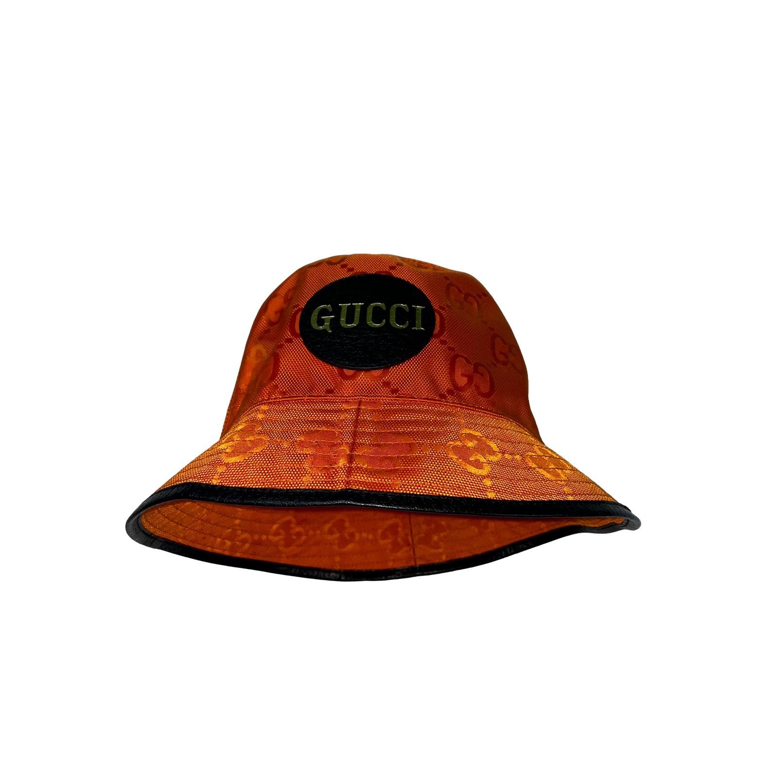 Gucci Gucci Monogram Bucket Orange Cap Size ONE SIZE - 1 Thumbnail