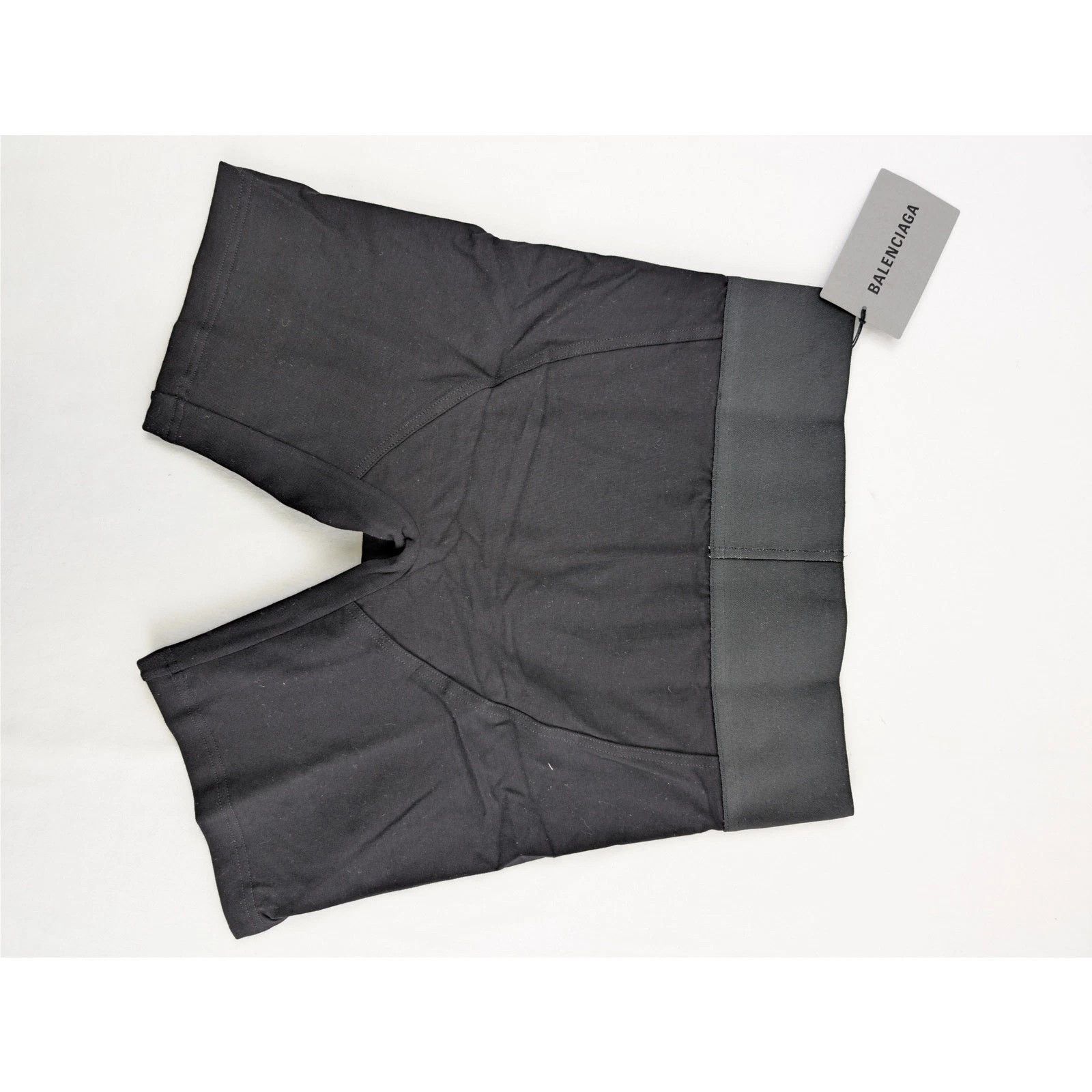 Balenciaga o1rshd1 Q:2 / Size: XL / Midway Boxer Brief Shorts in Black Size US 36 / EU 52 - 7 Thumbnail
