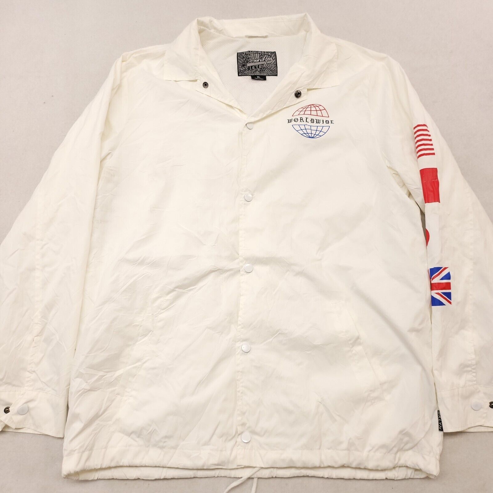 Brooklyn Cloth Brooklyn Cloth Co Long Sleeve Shirt Adult Mens Size XL White Size US XL / EU 56 / 4 - 2 Thumbnail