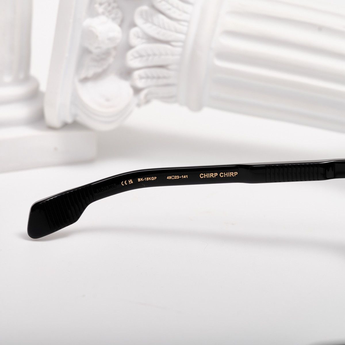 Chrome Hearts CHROME HEARTS CHIRP CHIRP BLACK - 18KGP GLASSES Size ONE SIZE - 5 Thumbnail