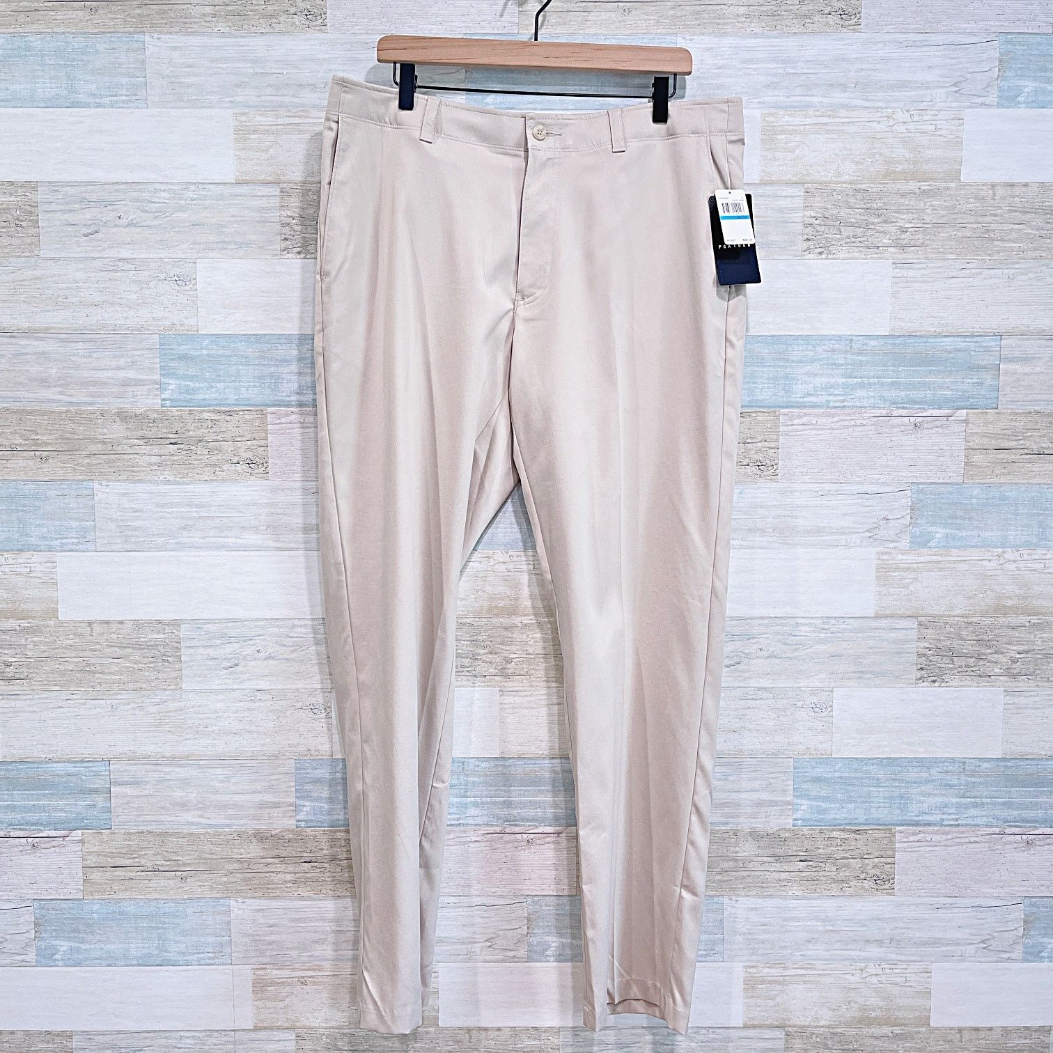 PGA Tour PGA Tour Active Waistband Golf Pants Beige Mens 36x32 Size 36" / US 14 / IT 50 - 1 Thumbnail
