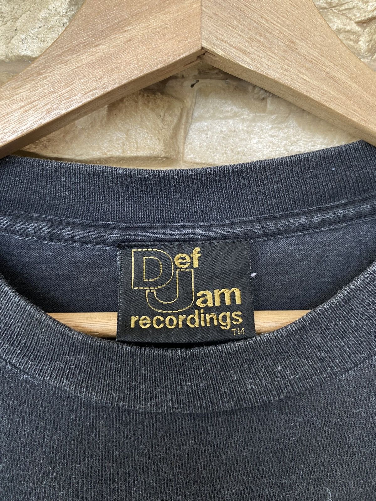 Vintage Vintage 90s Def Jam Recordings Statue of Liberty Graphic New York Hip Hop Label Tees Size US M / EU 48-50 / 2 - 8 Thumbnail