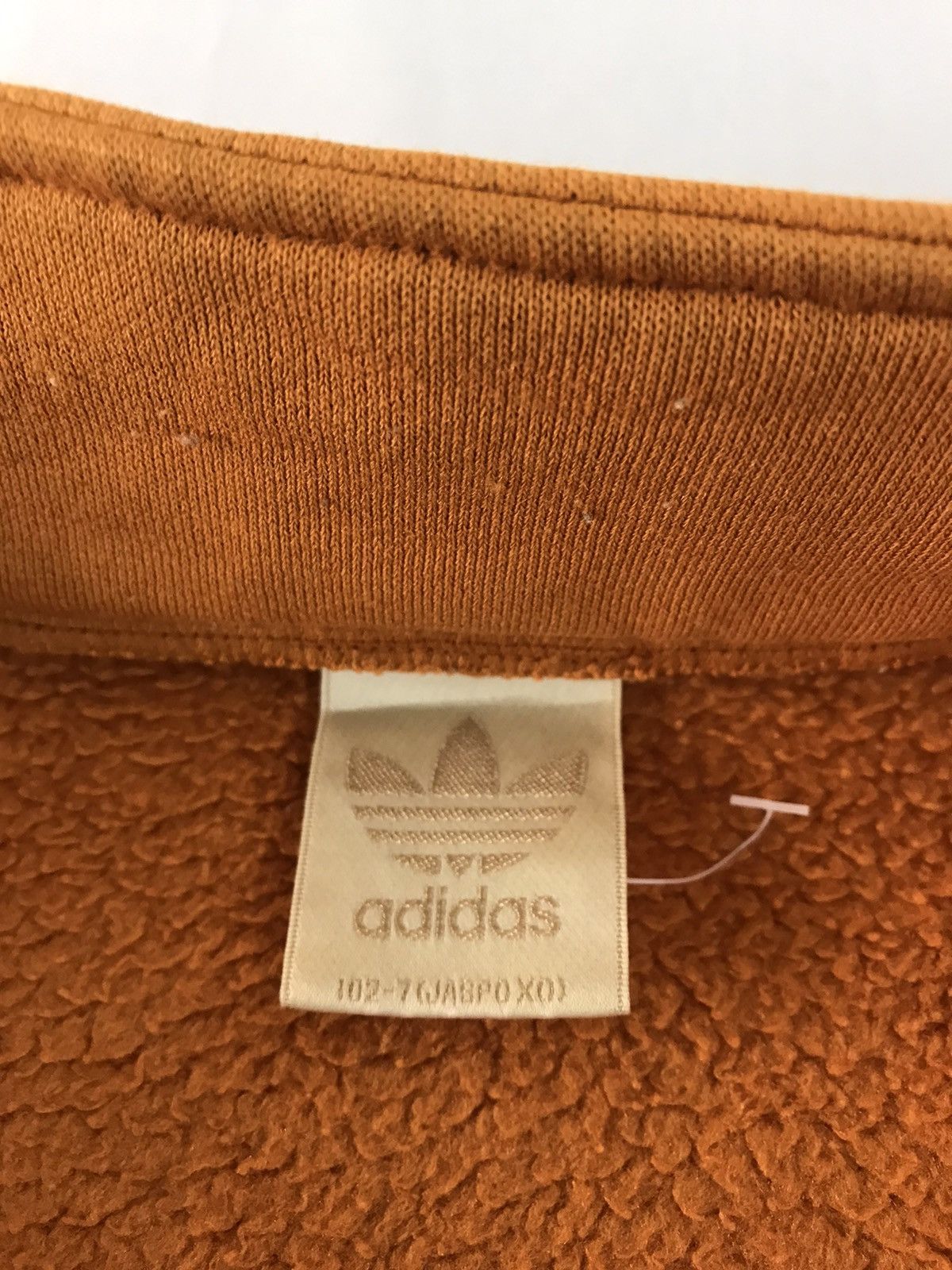 Adidas 90s Adidas Trifoil Tricot Half Zip Sherpa Inner Small Logo Size US L / EU 52-54 / 3 - 6 Thumbnail