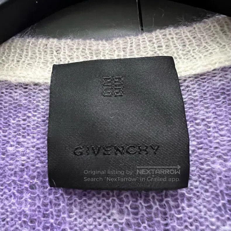 Givenchy Givenchy Purple Cartoon Patterned Long Sleeve Knit Size US L / EU 52-54 / 3 - 4 Thumbnail