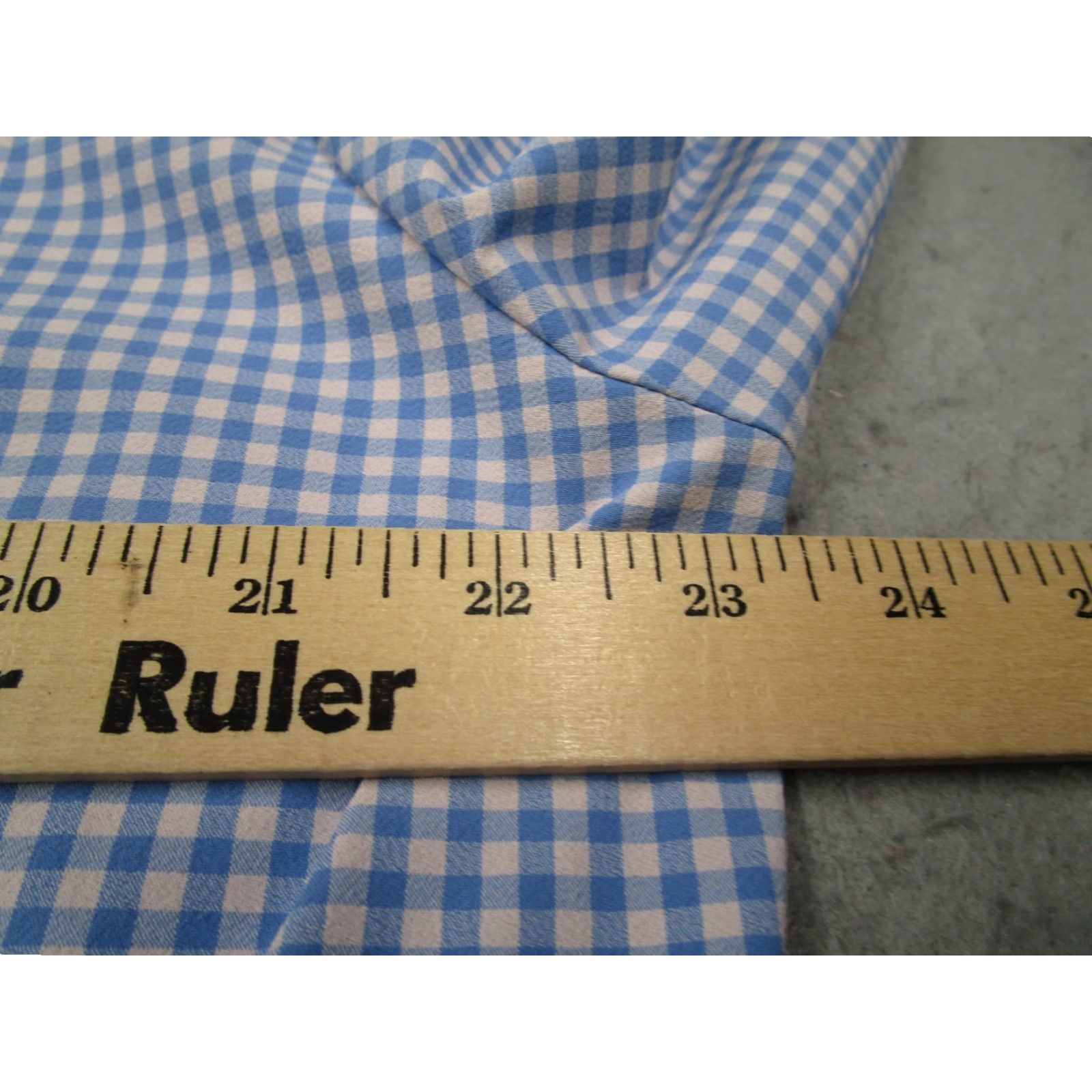 Mizzen+Main Mizzen+Main Shirt Mens Large Blue Check Button-Up Performance Stretch Slim Size US L / EU 52-54 / 3 - 7 Thumbnail