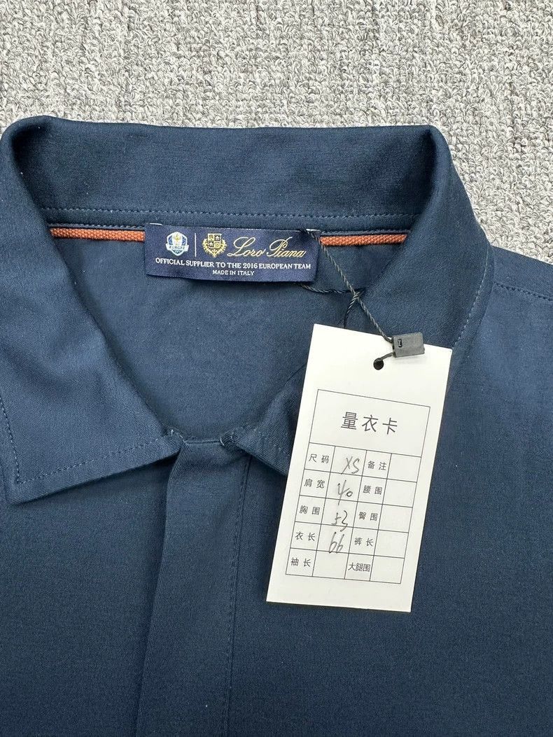 Loro Piana Loro Piana Short Sleeve Polo Shirt- Size US XS / EU 42 / 0 - 3 Thumbnail