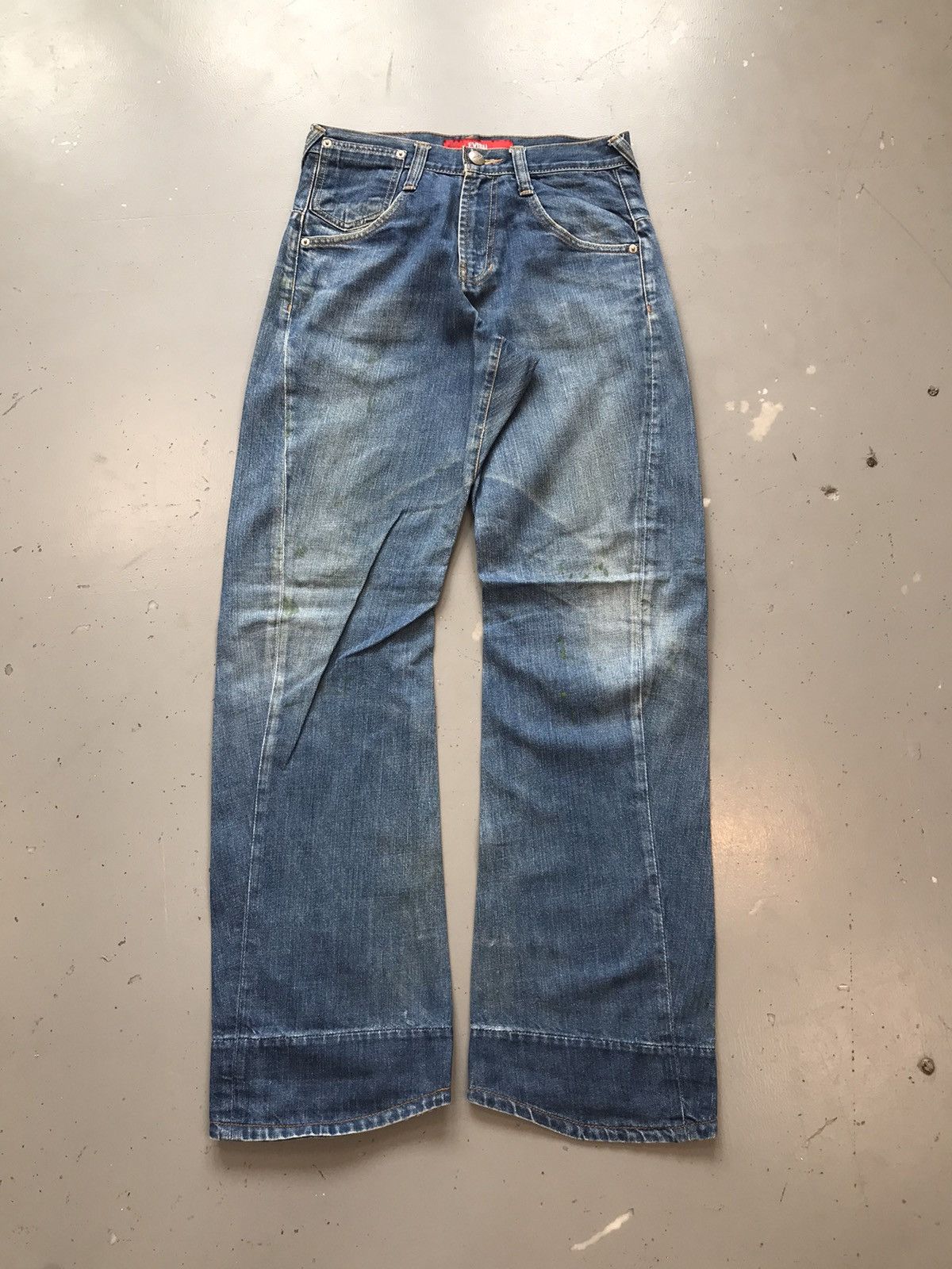 Japanese Brand × Vintage Vintage Evisu inspired engineer denim pant Size US 29 - 2 Thumbnail