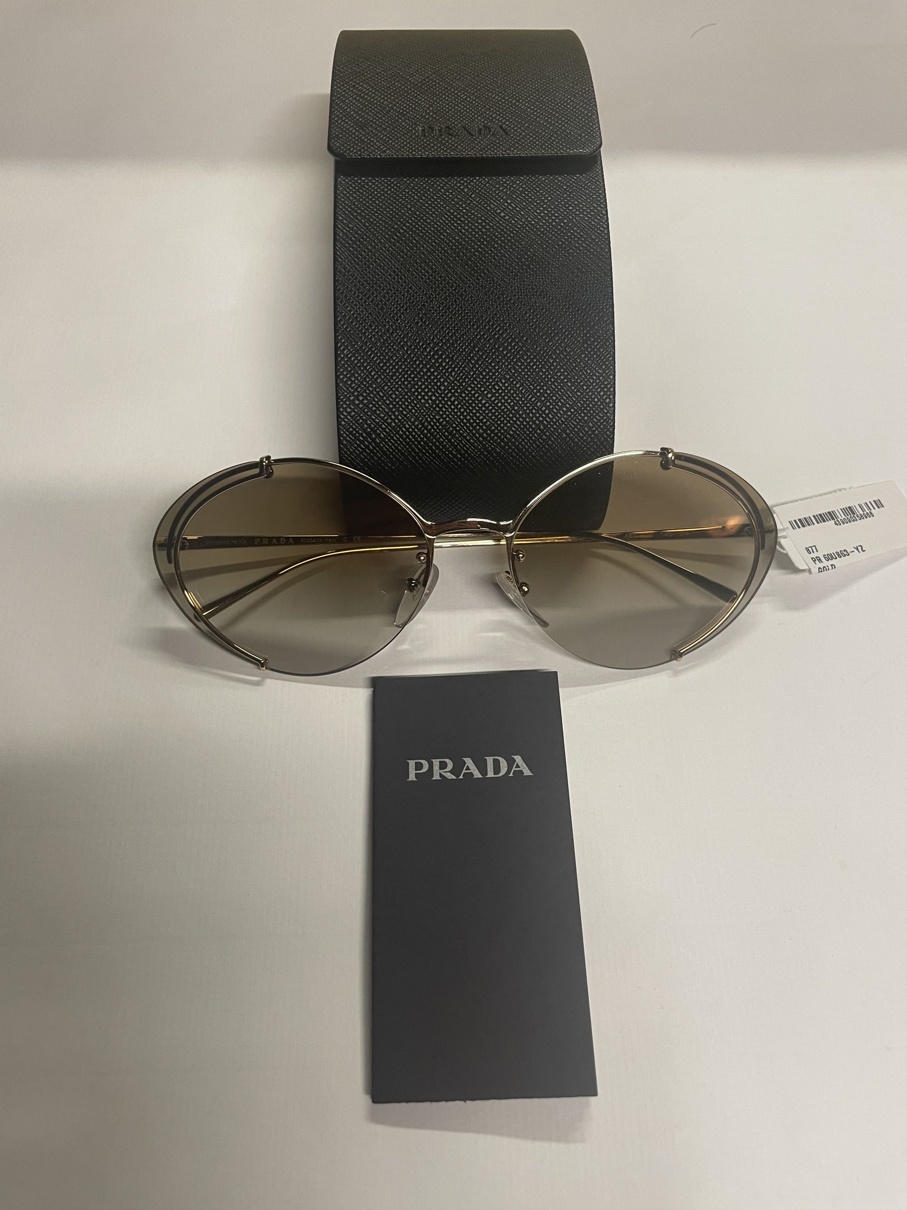 Prada Prada Evolution SPR60U 5AK-2G2 Women's Sunglasses Size ONE SIZE - 7 Thumbnail