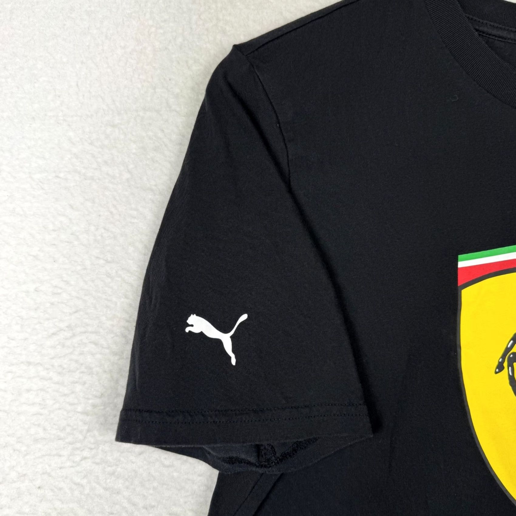 Puma PUMA Ferrari Scuderia T Shirt Medium Black Short Sleeve Crew Neck Men Logo 2020s Size US M / EU 48-50 / 2 - 3 Thumbnail