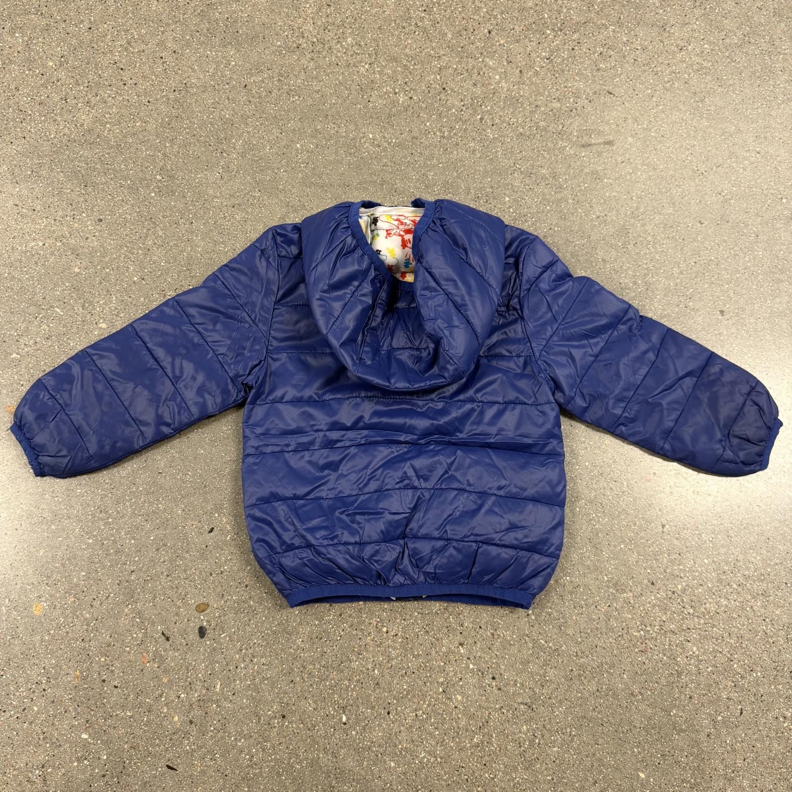 Disney Disney Baby Boys Hooded Puffer Jacket Blue 2T Size US XXS / EU 40 - 10 Thumbnail