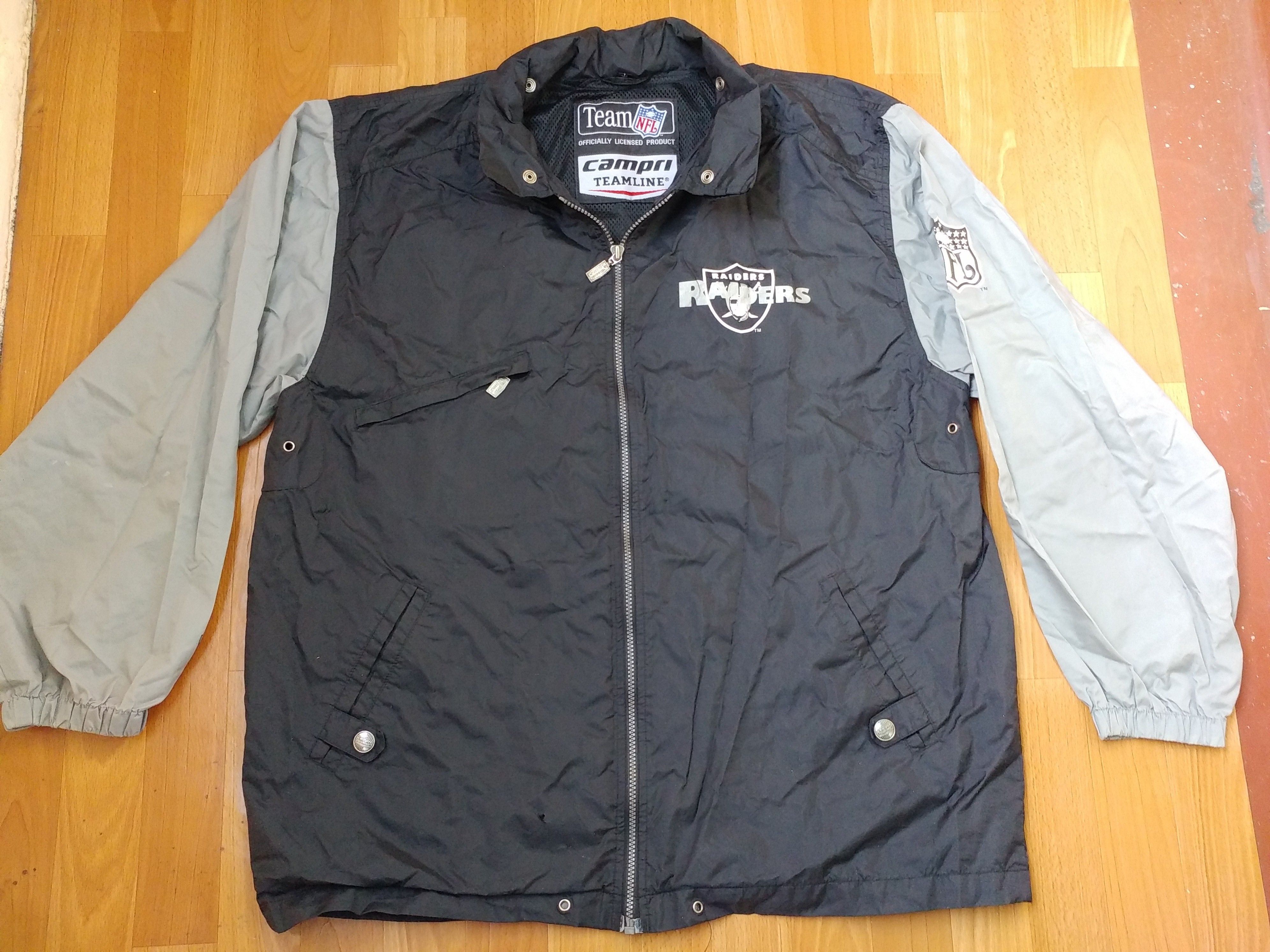 NFL Los Angeles Raiders jacket Campri Teamline Oakland vintage L Size US L / EU 52-54 / 3 - 9 Thumbnail