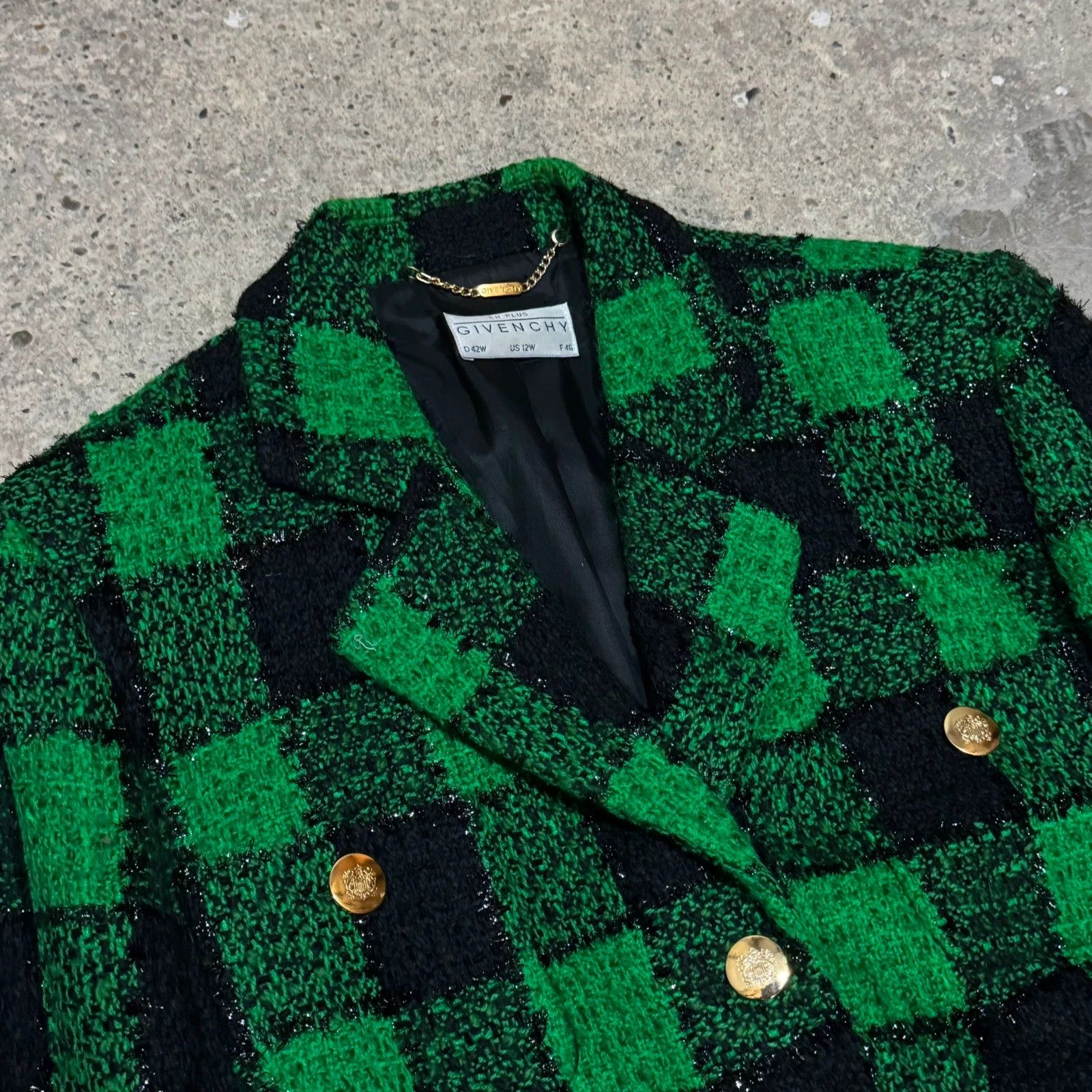 Givenchy Vintage Givenchy en Plus tweed suit Size M / US 6-8 / IT 42-44 - 4 Thumbnail
