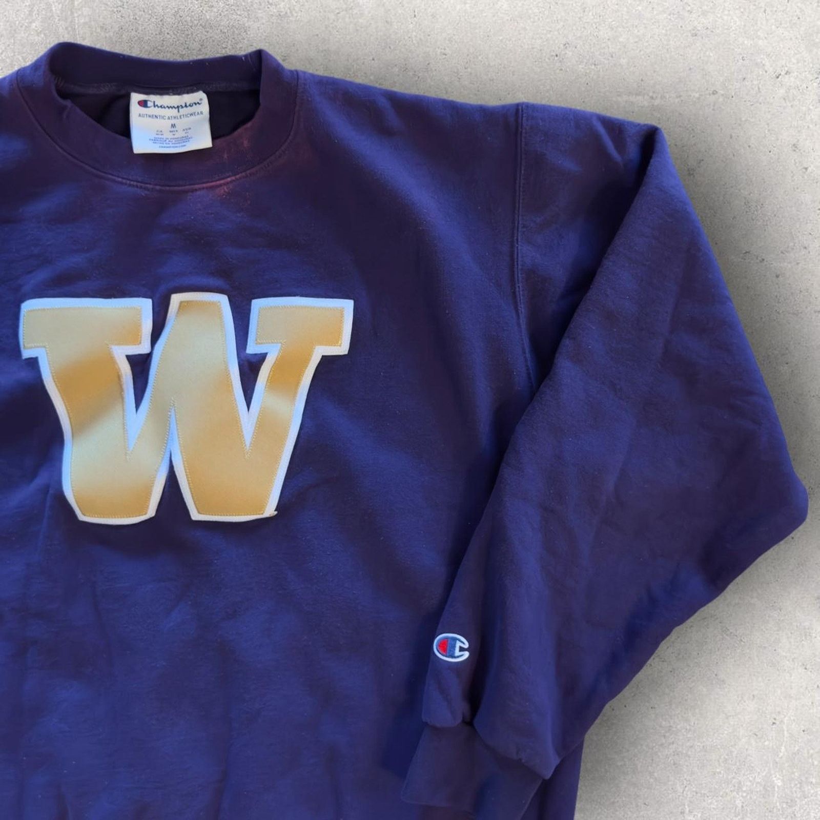 Champion Vintage University of Washington Sweatshirt Size US L / EU 52-54 / 3 - 2 Thumbnail