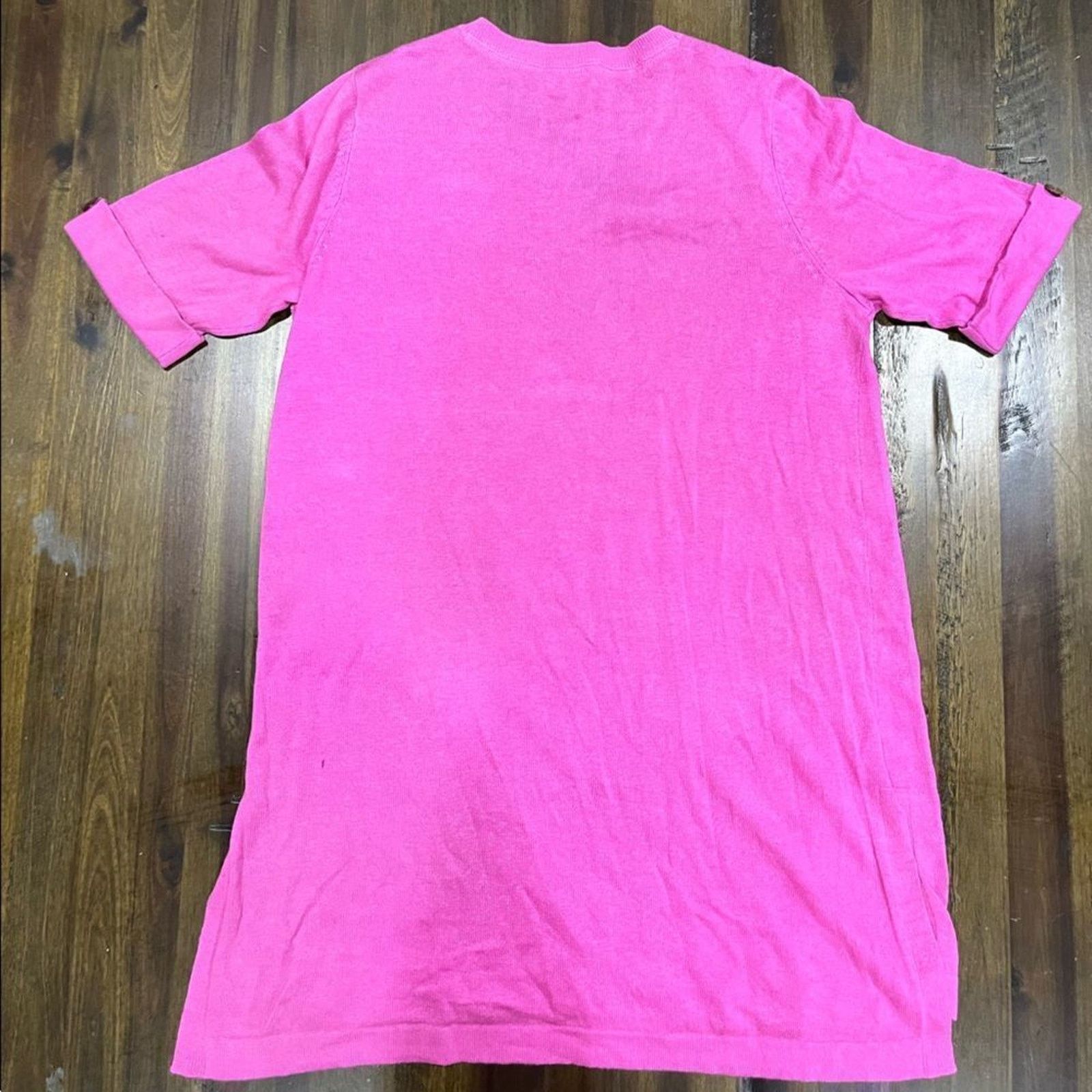 Vintage J Jill Hot Pink Short Sleeve Sweater Size S Size S / US 4 / IT 40 - 6 Thumbnail