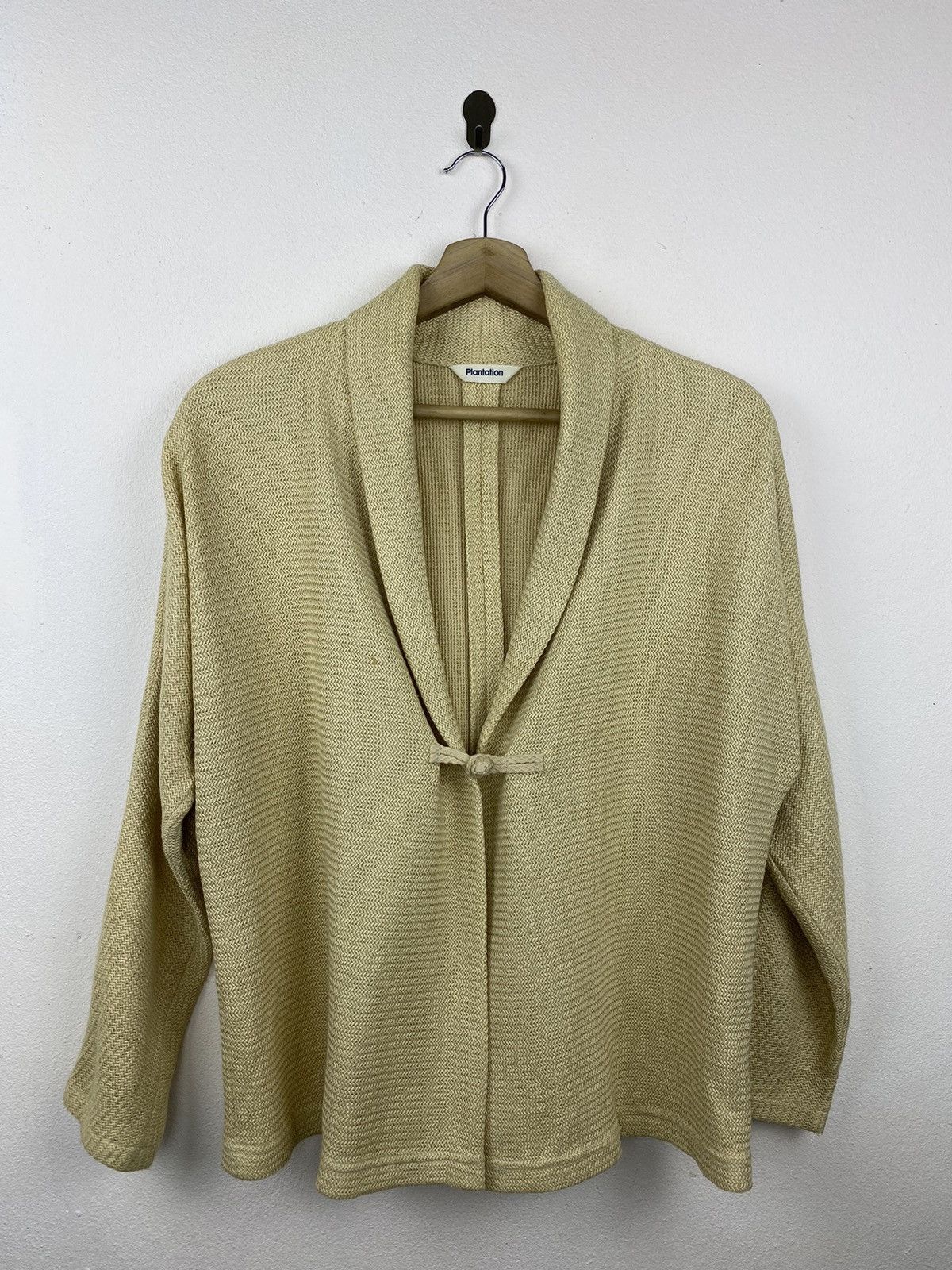 Issey Miyake 🔥RARE🔥 Plantation by ISSEY MIYAKE Woven Cardigan Size M / US 6-8 / IT 42-44 - 1 Thumbnail