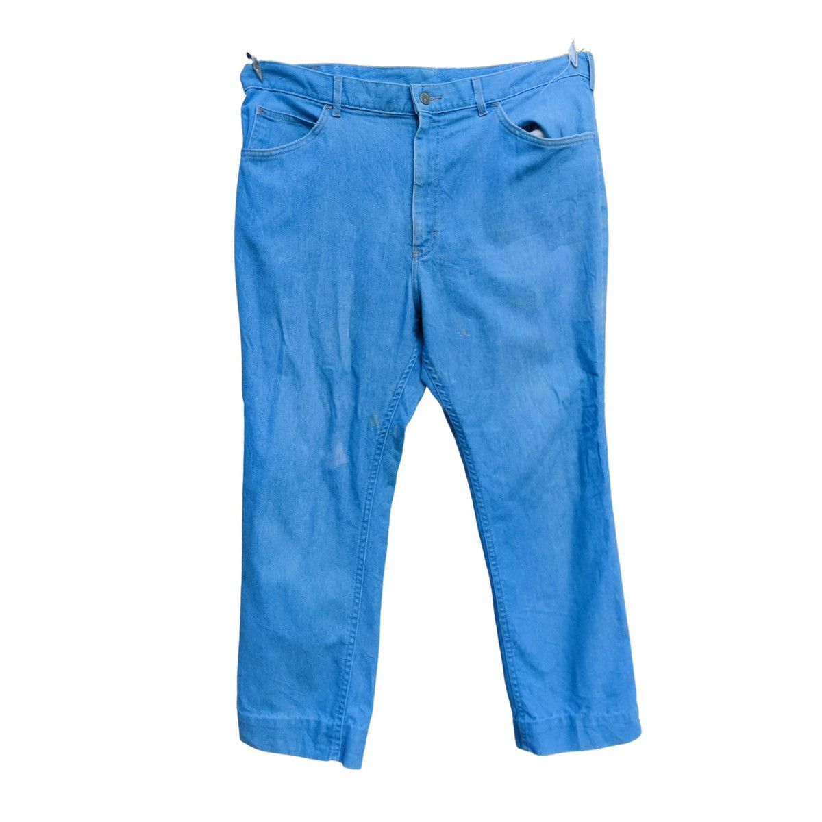 Lee × Vintage Vintage 80s Lee Relaxed Fit Light Blue Denim Jeans Size US 40 / EU 56 - 1 Thumbnail