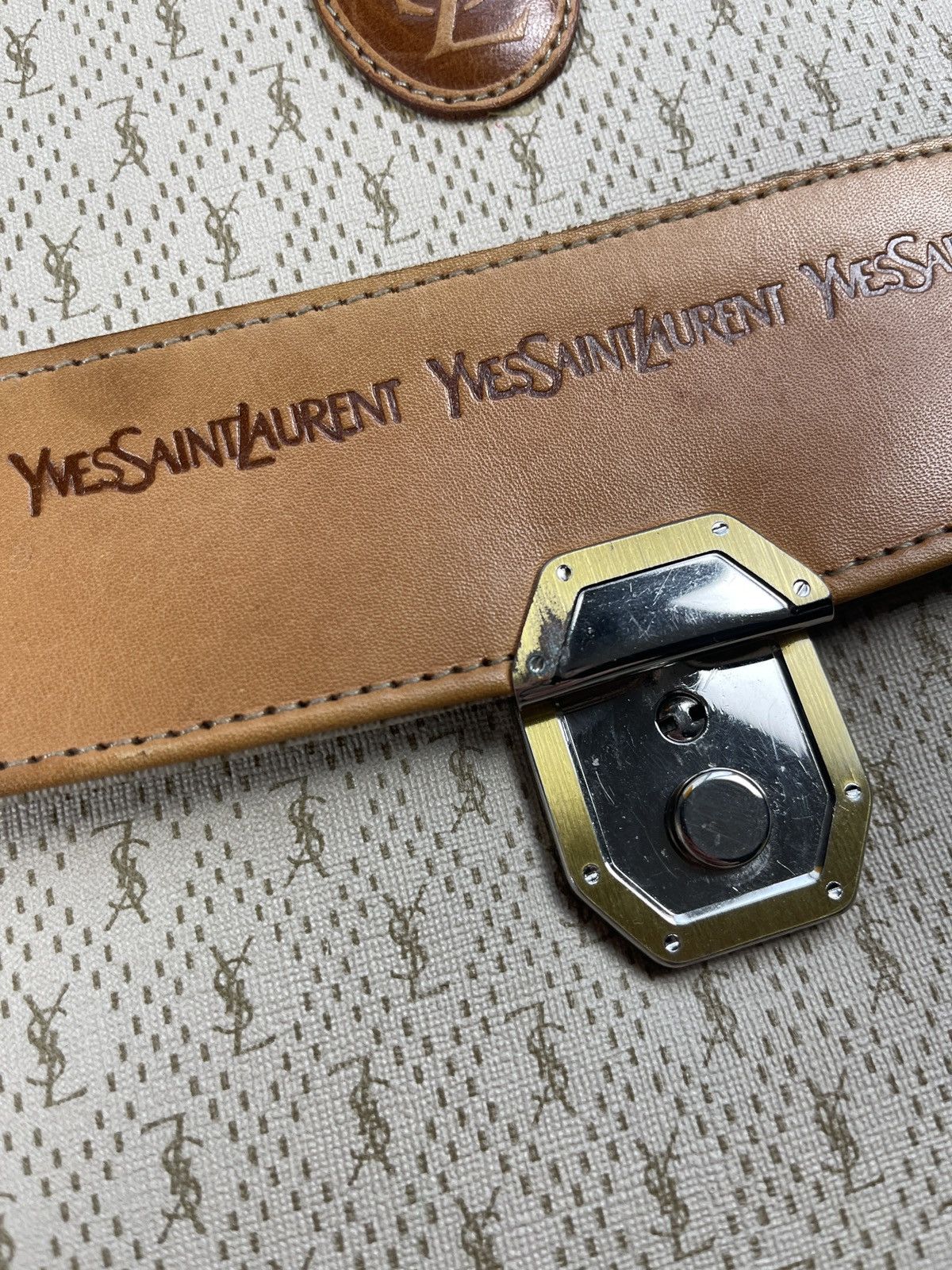 Gucci Yves Saint Laurent bag hand/Document holder 80s Size ONE SIZE - 14 Thumbnail