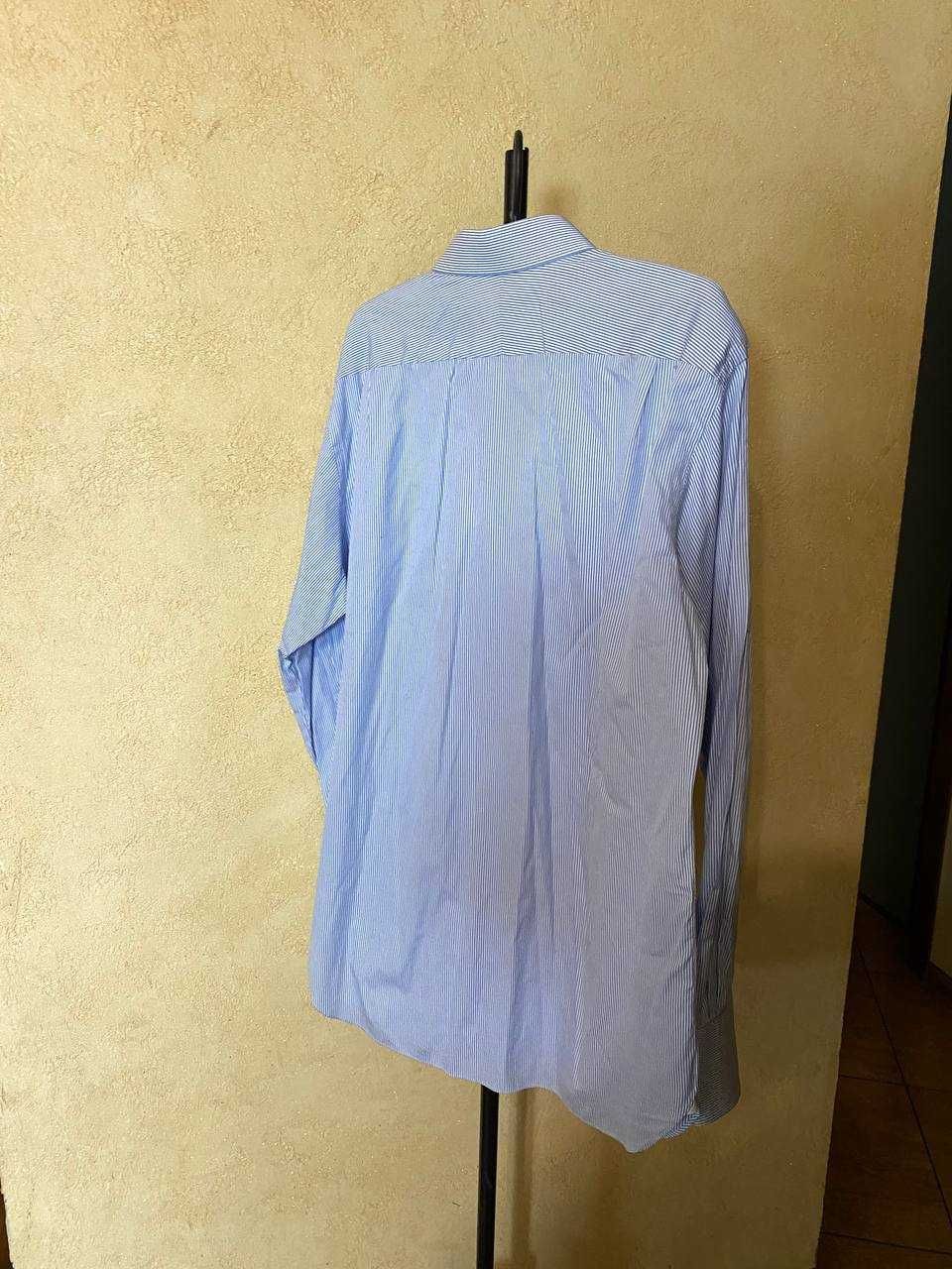 Tom Ford Tom Ford Blue Stripe Shirt 42/16 Size US M / EU 48-50 / 2 - 3 Thumbnail