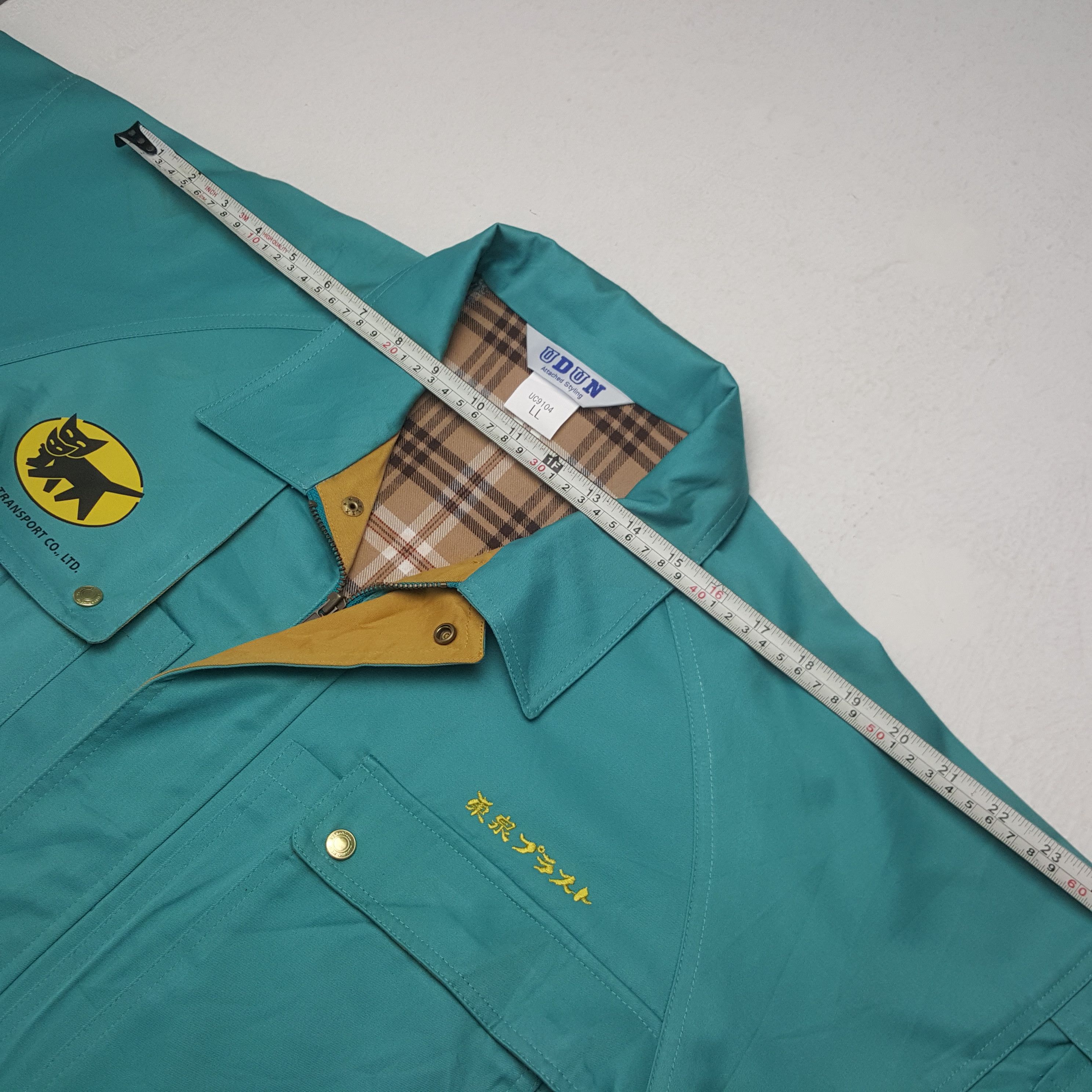 Japanese Brand × Vintage Vintage Yamato Transport Japanese Brand Jacket C284N5 Size US L / EU 52-54 / 3 - 7 Thumbnail